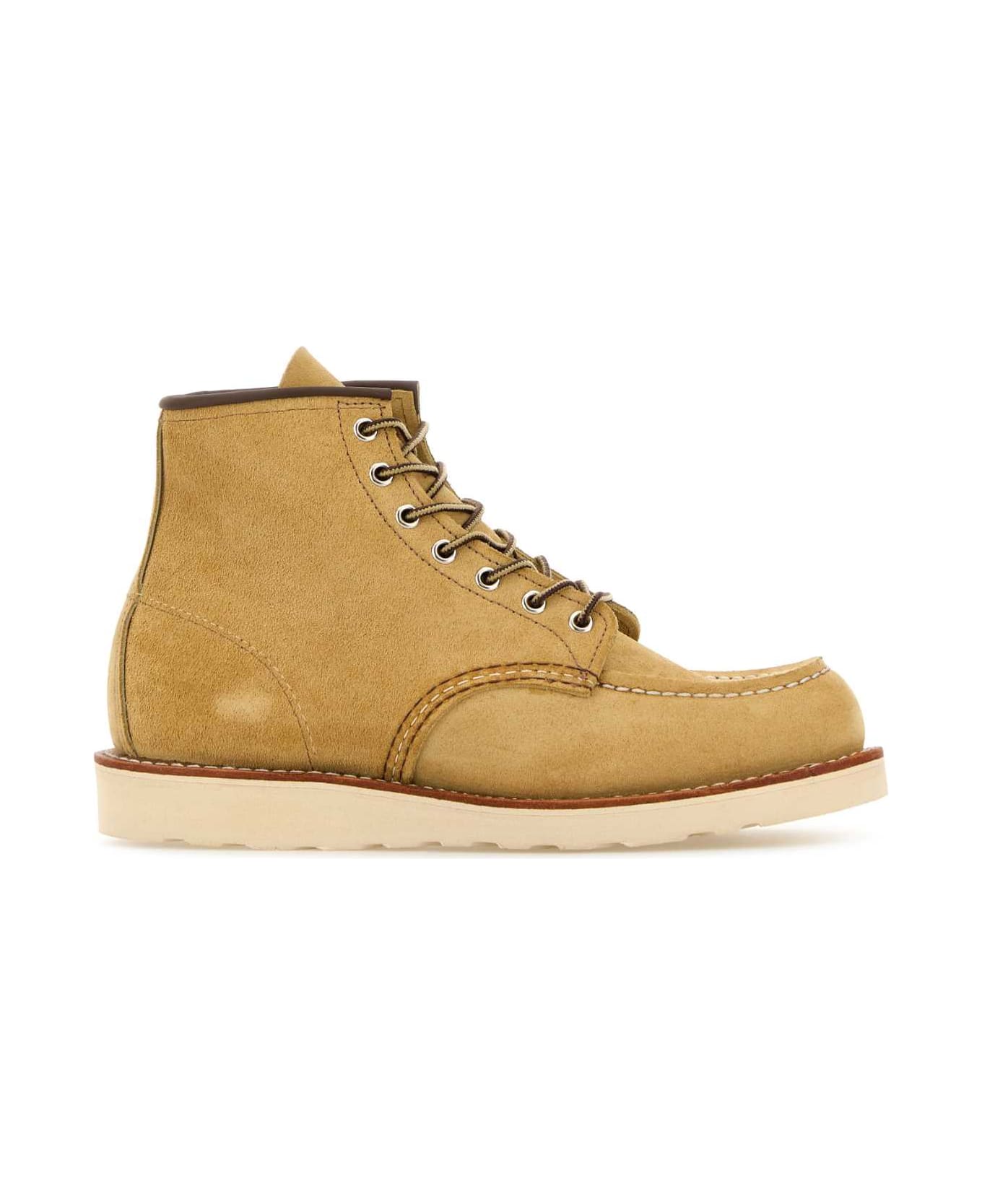 Red Wing Mustard Suede Lace-up Shoes - HAWTHORNEABILENE