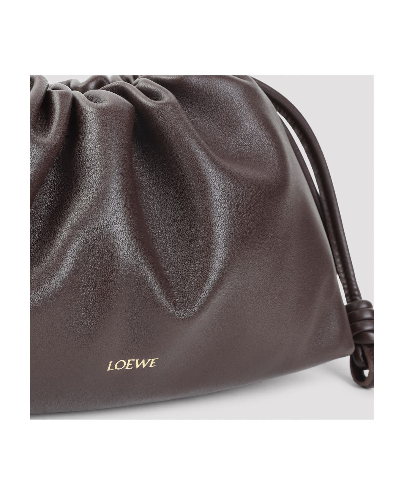 Loewe Flamenco Medium Purse - DARK BROWNIE