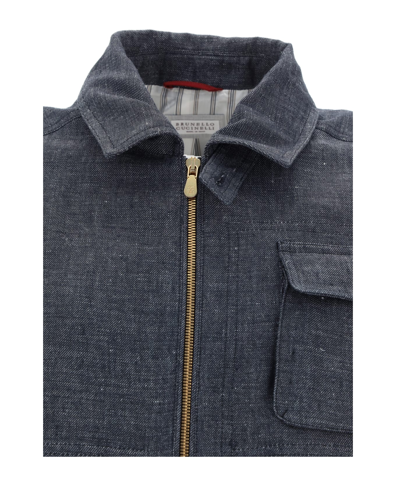 Brunello Cucinelli Linen Jacket - Nero コート