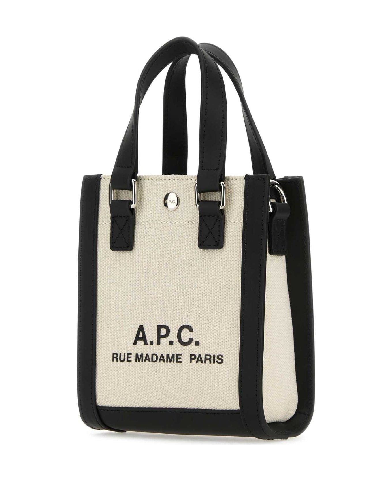 A.P.C. Camille 2.0 Top Handle Bag - Beige