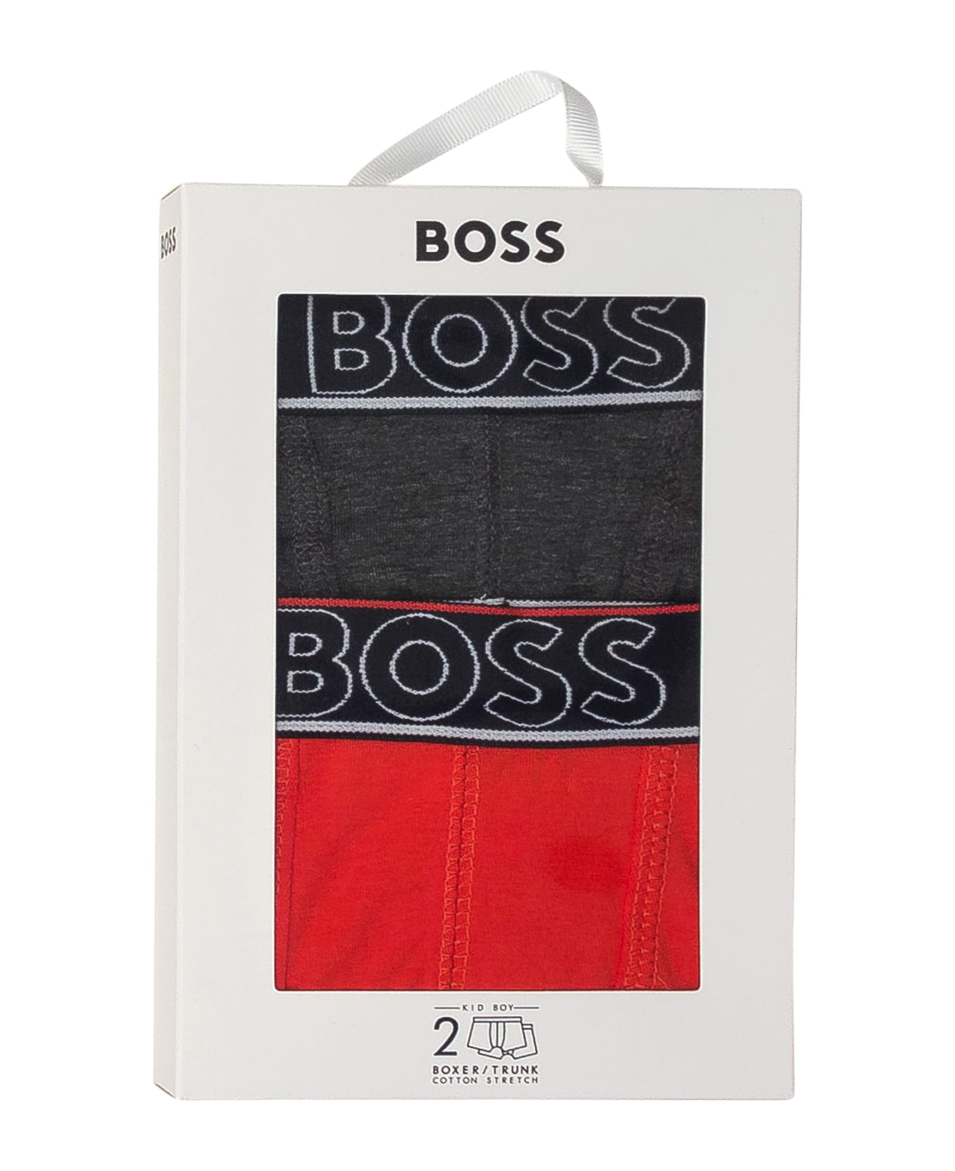 Hugo Boss Set 2 Boxer Shorts - ORANGE アンダーウェア
