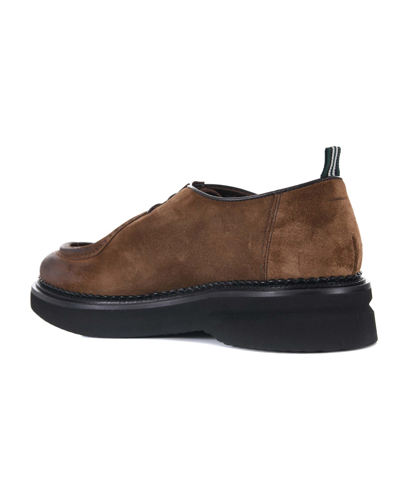 Green George Shoes - Brown