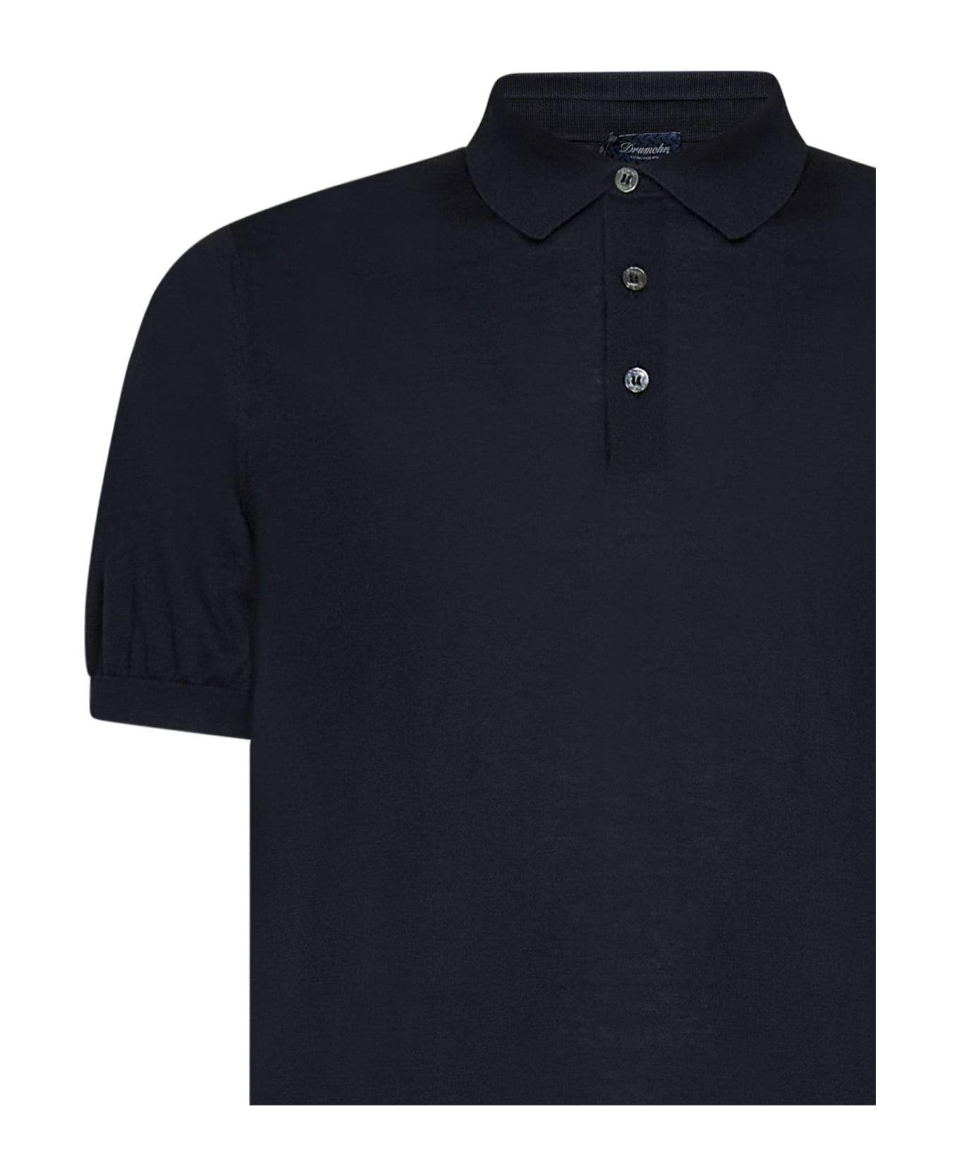 Drumohr Polo Shirt - Blue ポロシャツ