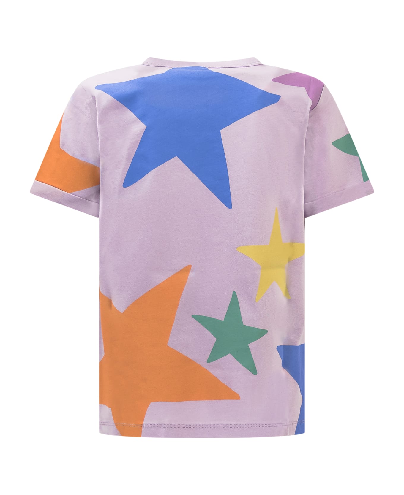 Stella McCartney Kids Logo T-shirt - LILLA/MULTICOLOR