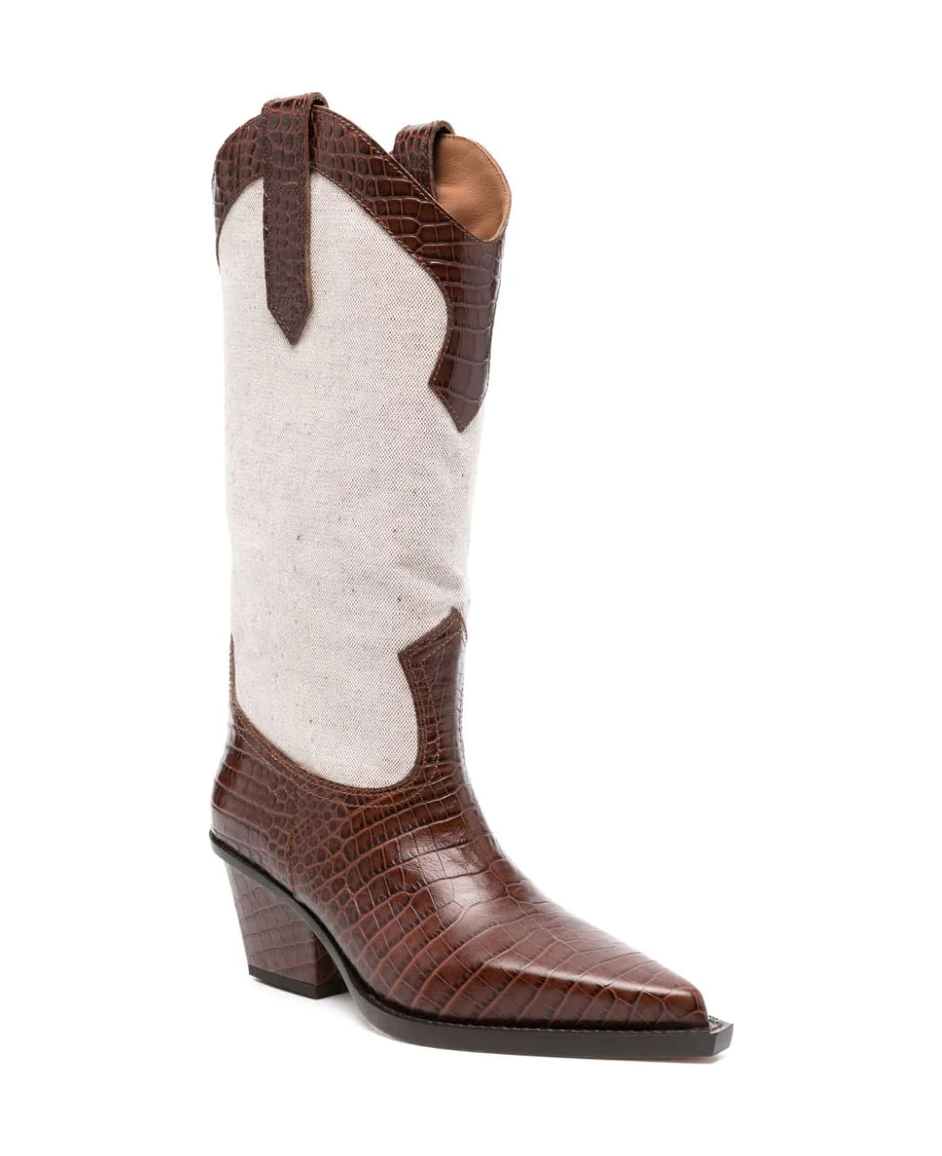 Paris Texas Boots - Brown