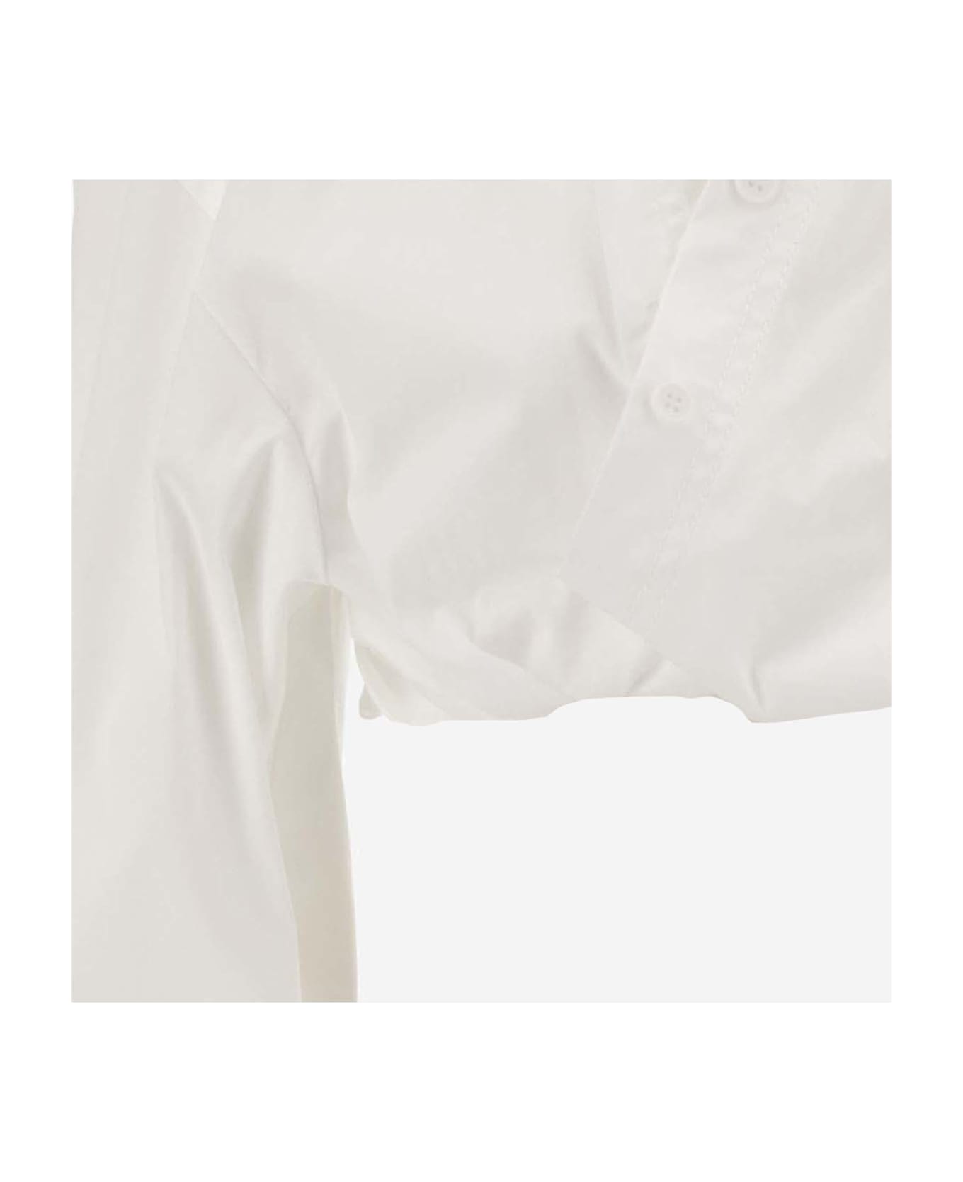 Jacquemus La Chemise Bahia Courte - White シャツ