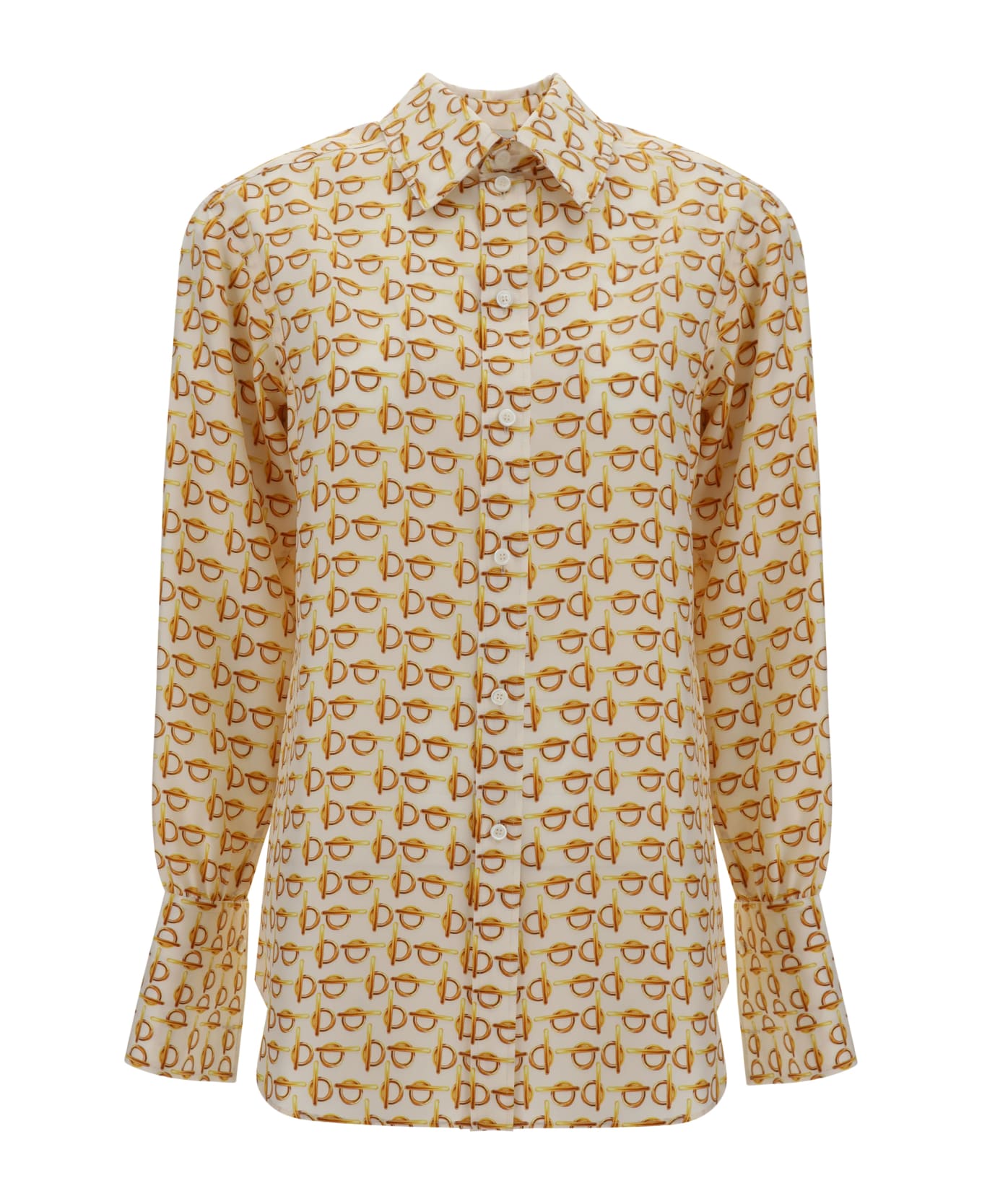Burberry Shirt - Gold/white