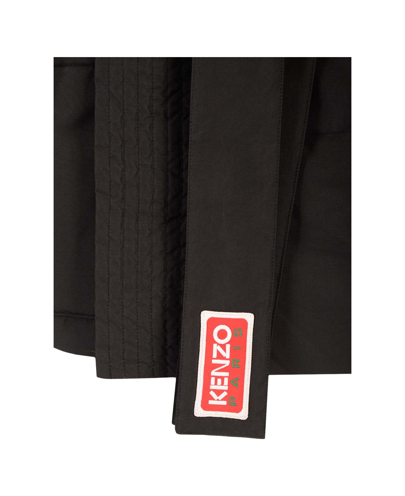 Kenzo Kimono Down Jacket - NERO