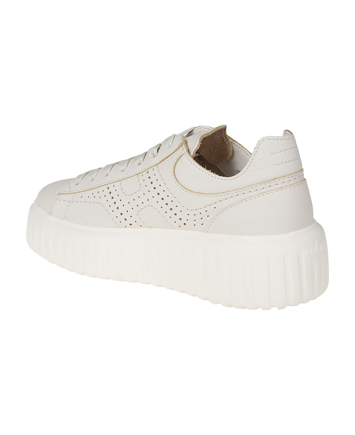 Hogan H-stripes Sneakers - Yogurt