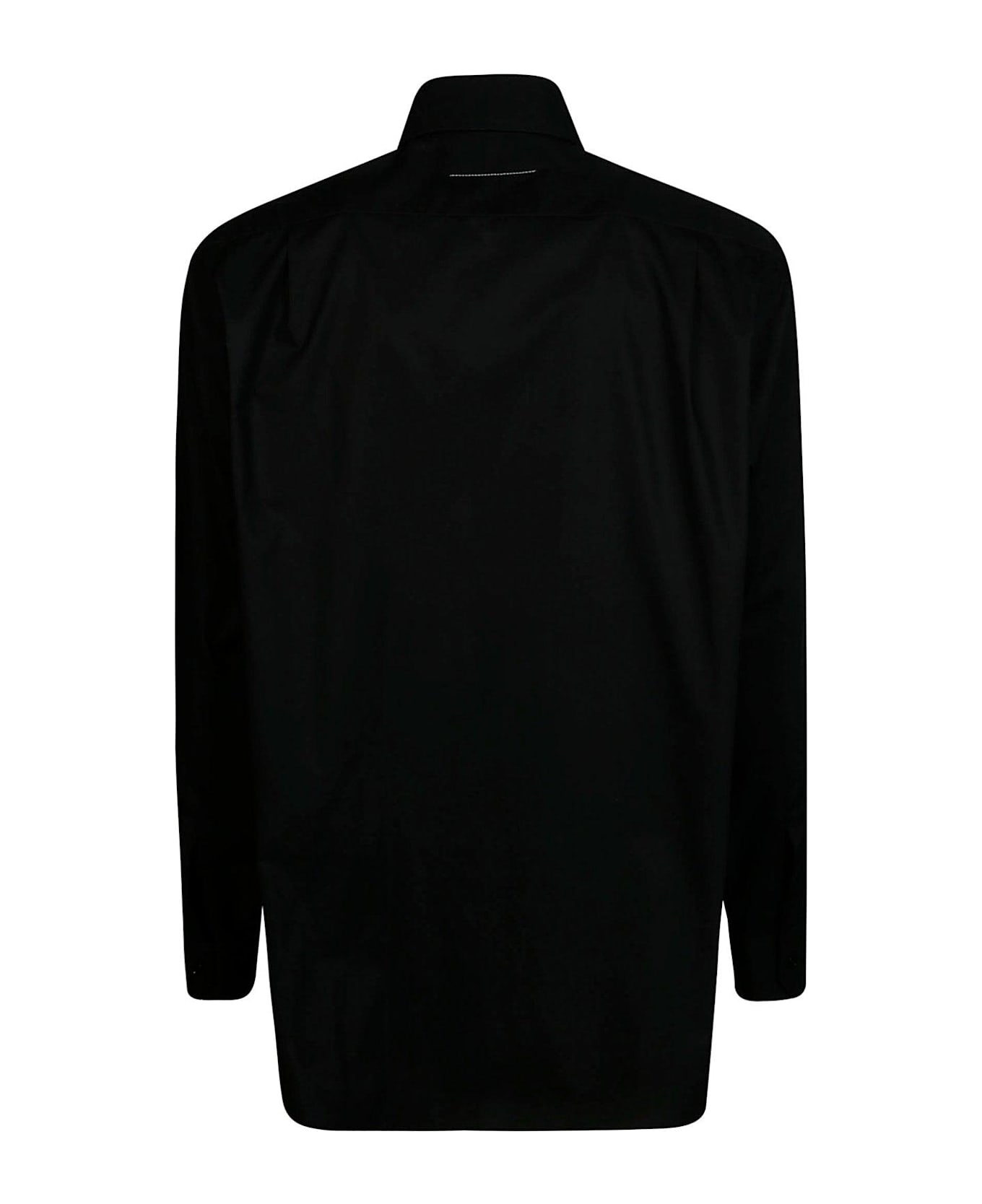 MM6 Maison Margiela Poplin Shirt - Nero