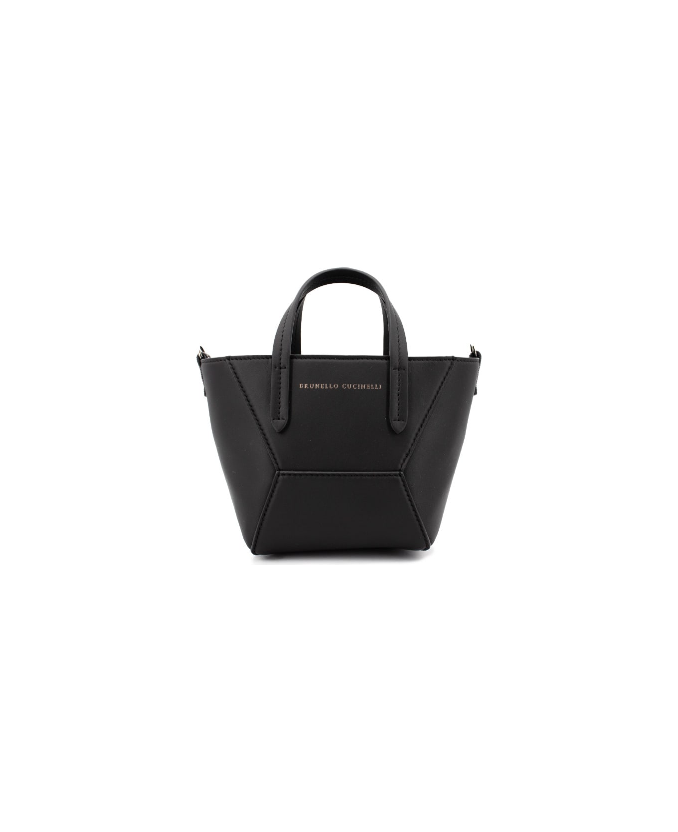 ショルダーバッグ・ポシェット BRUNELLO CUCINELLI BLACK LEATHER CROSSBODY BAG Brunello Cucinelli Black Leather Crossbody Bag | italist