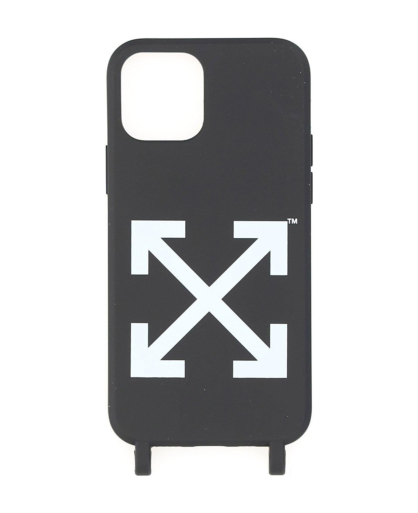 Off-White Arrows Iphone 12 Phone Case - black