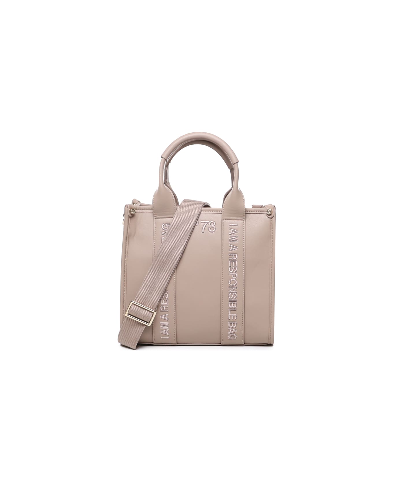 V73 Echo 73 Shopping Bag - Beige