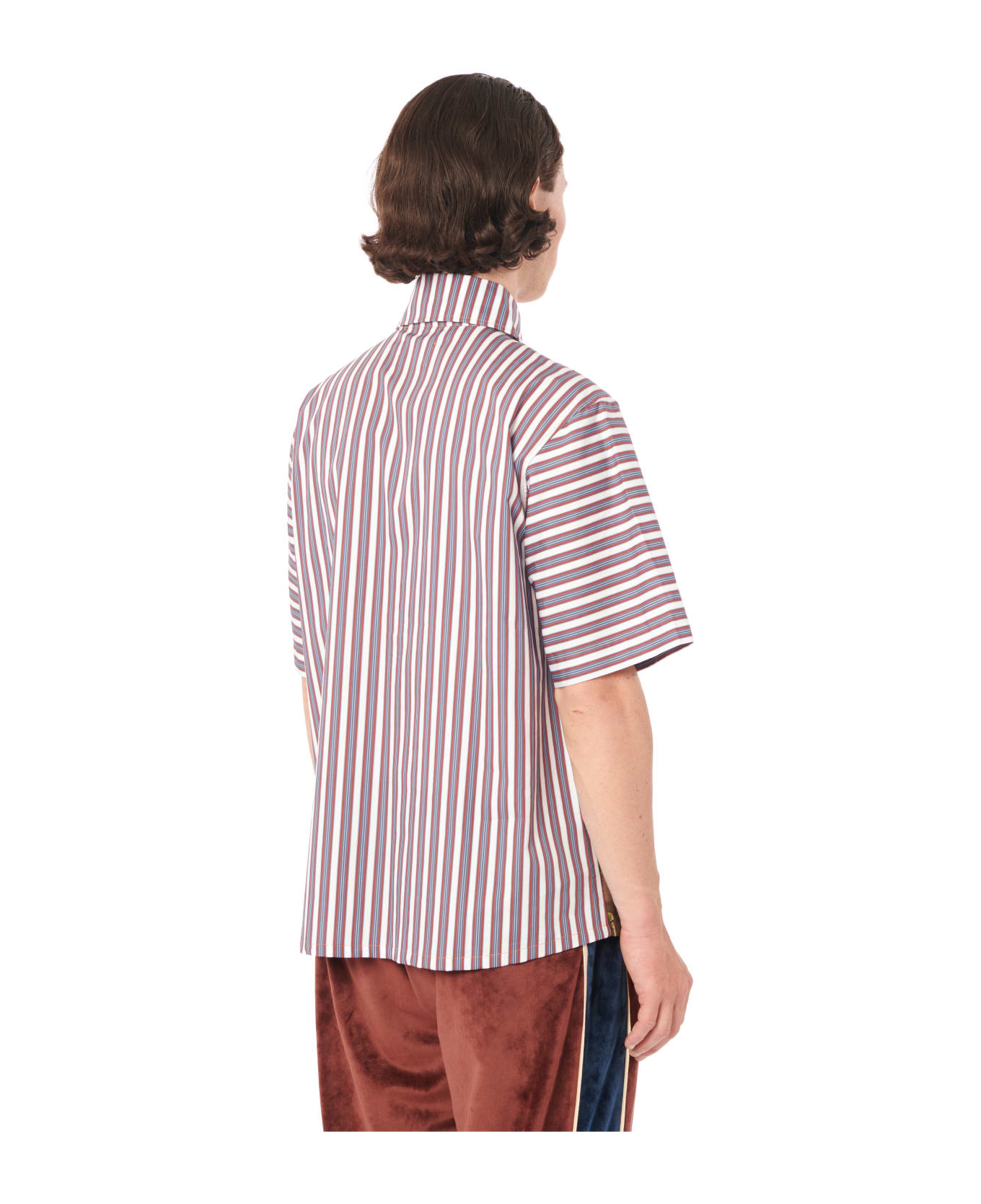 PACCBET Kyler Striped Shirt Woven - Print シャツ