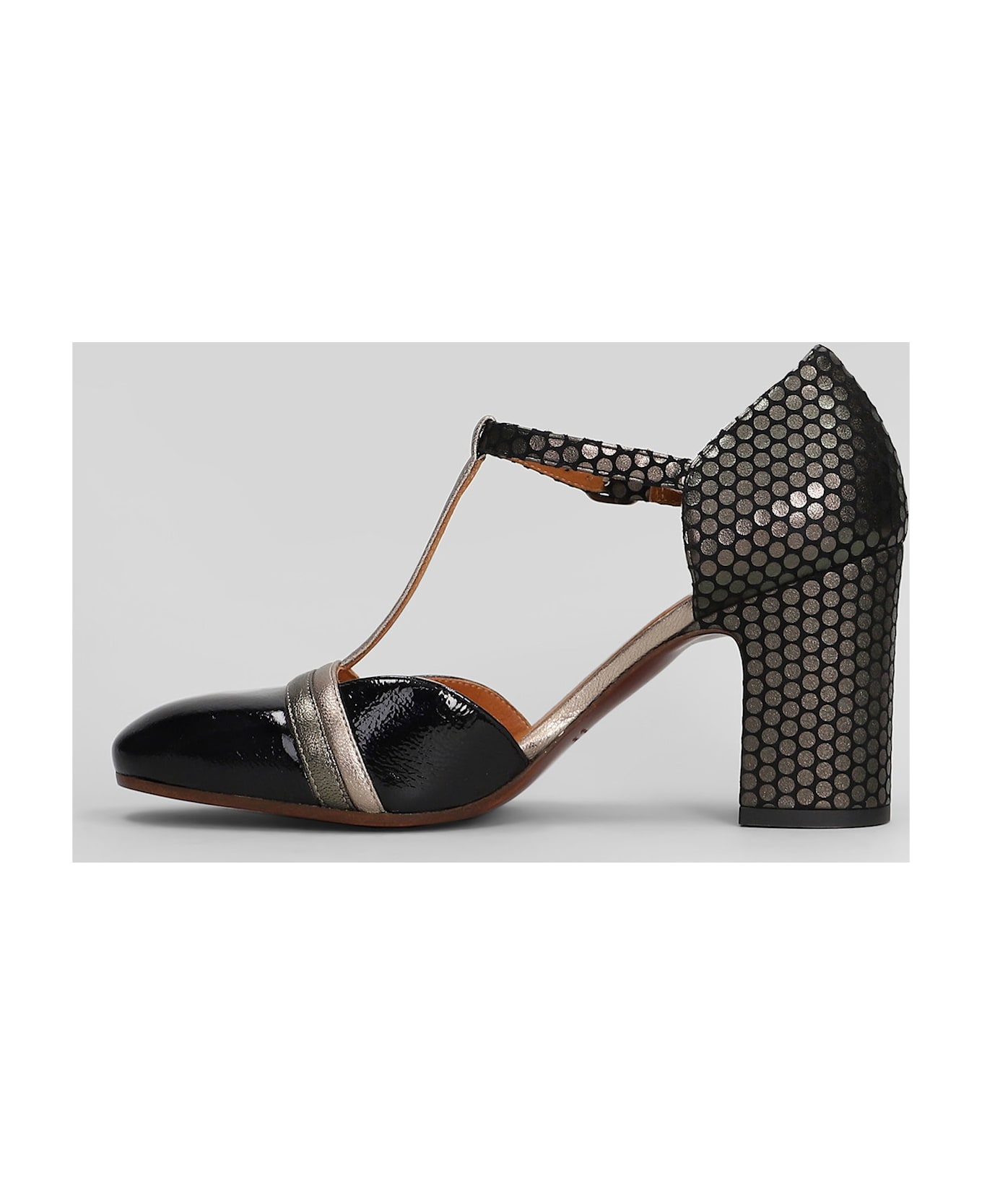 Chie Mihara Miver Pumps In Black Leather - black