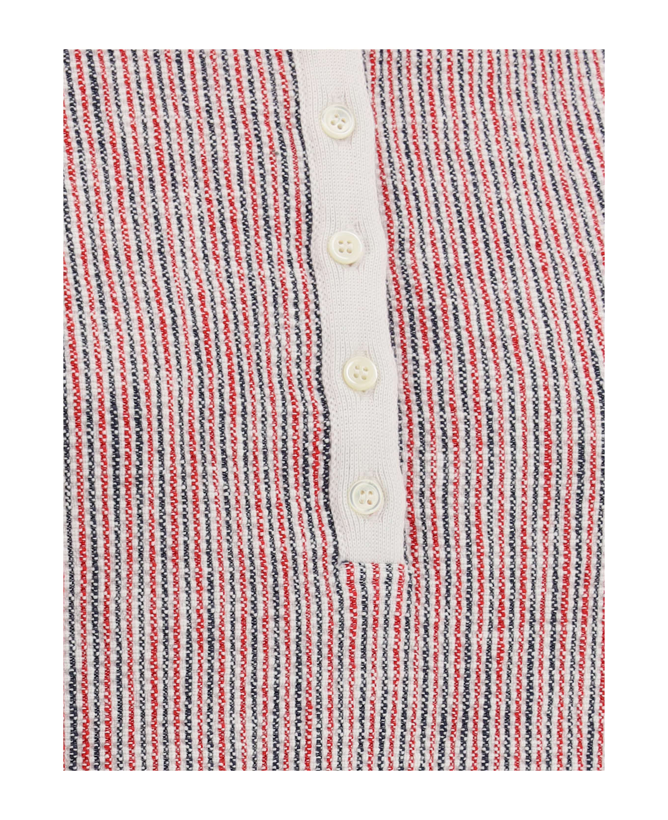 Thom Browne Mini Polo Dress - Rwbwht