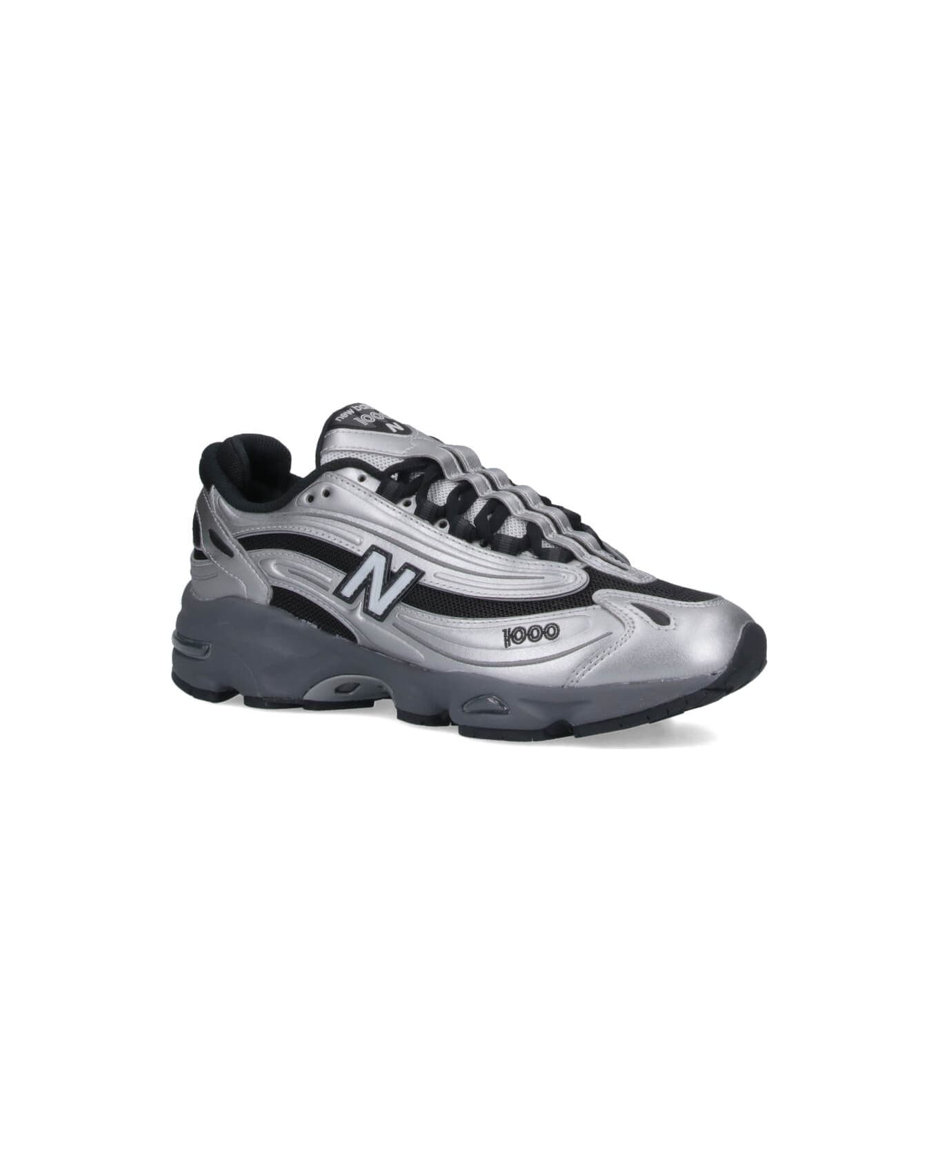 New Balance "1000" Sneakers - Silver