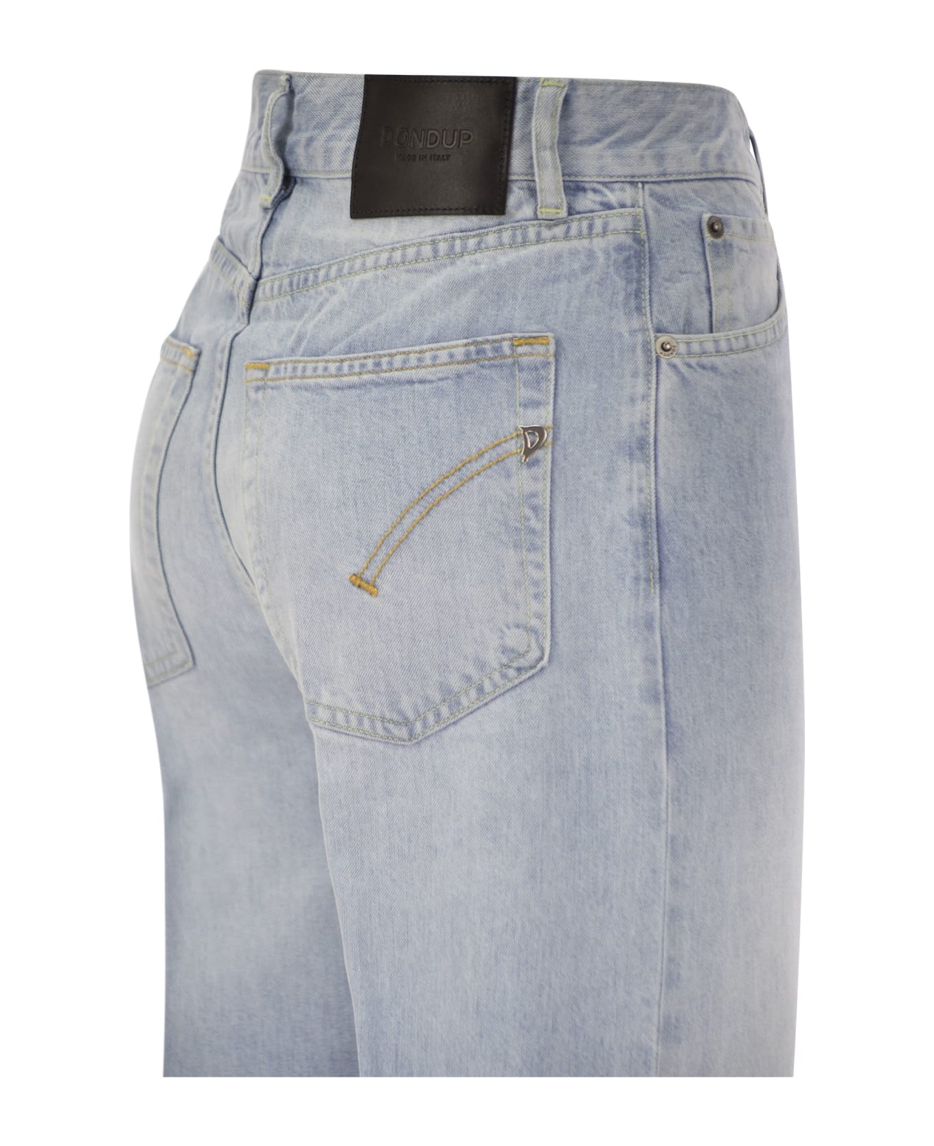 Dondup Amber - Wide-leg Jeans - Light Denim