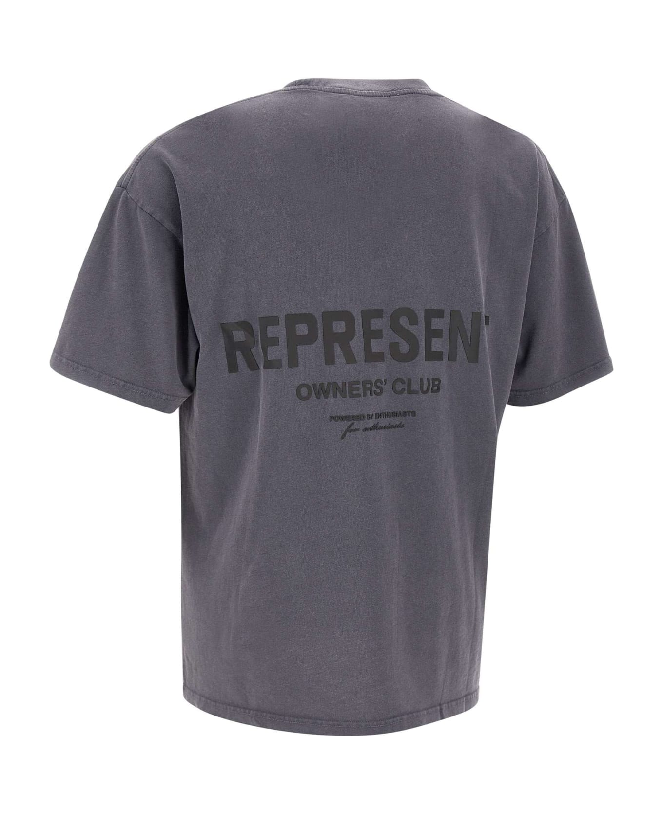 REPRESENT "owners Club" Cotton T-shirt - GREY