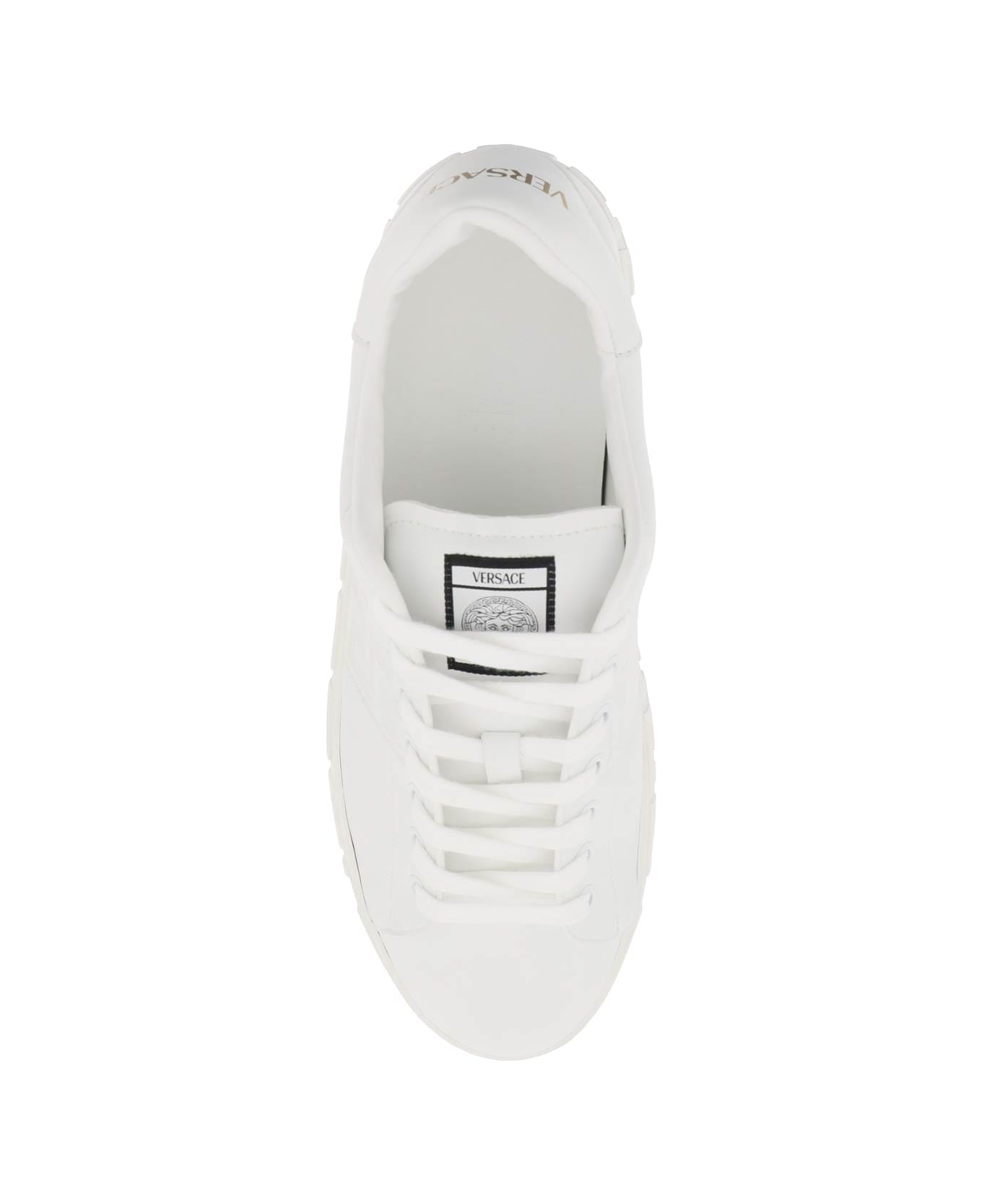 Versace Greca Sneakers - WHITE WHITE (White)