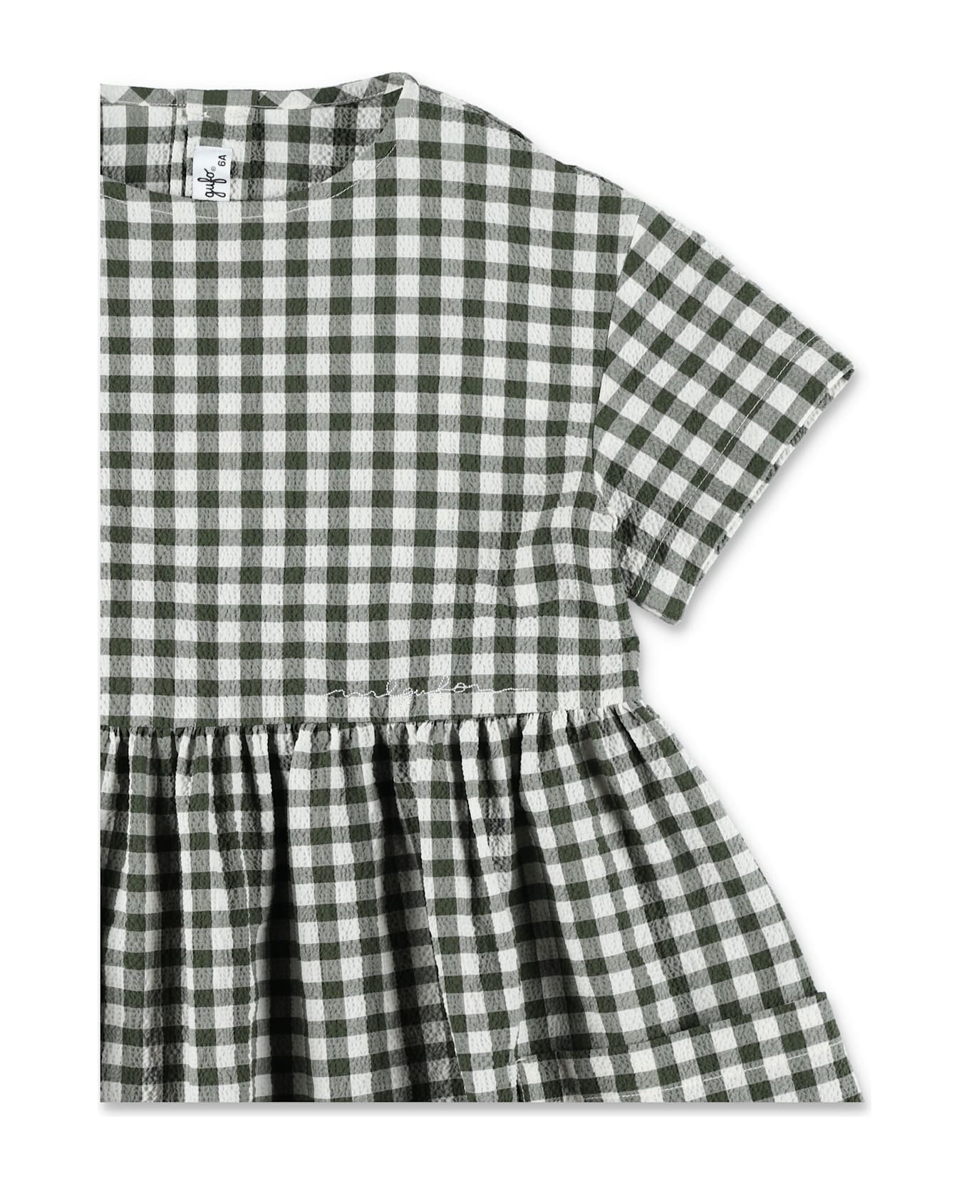 Il Gufo Kid - T-shirt Dress - GREEN