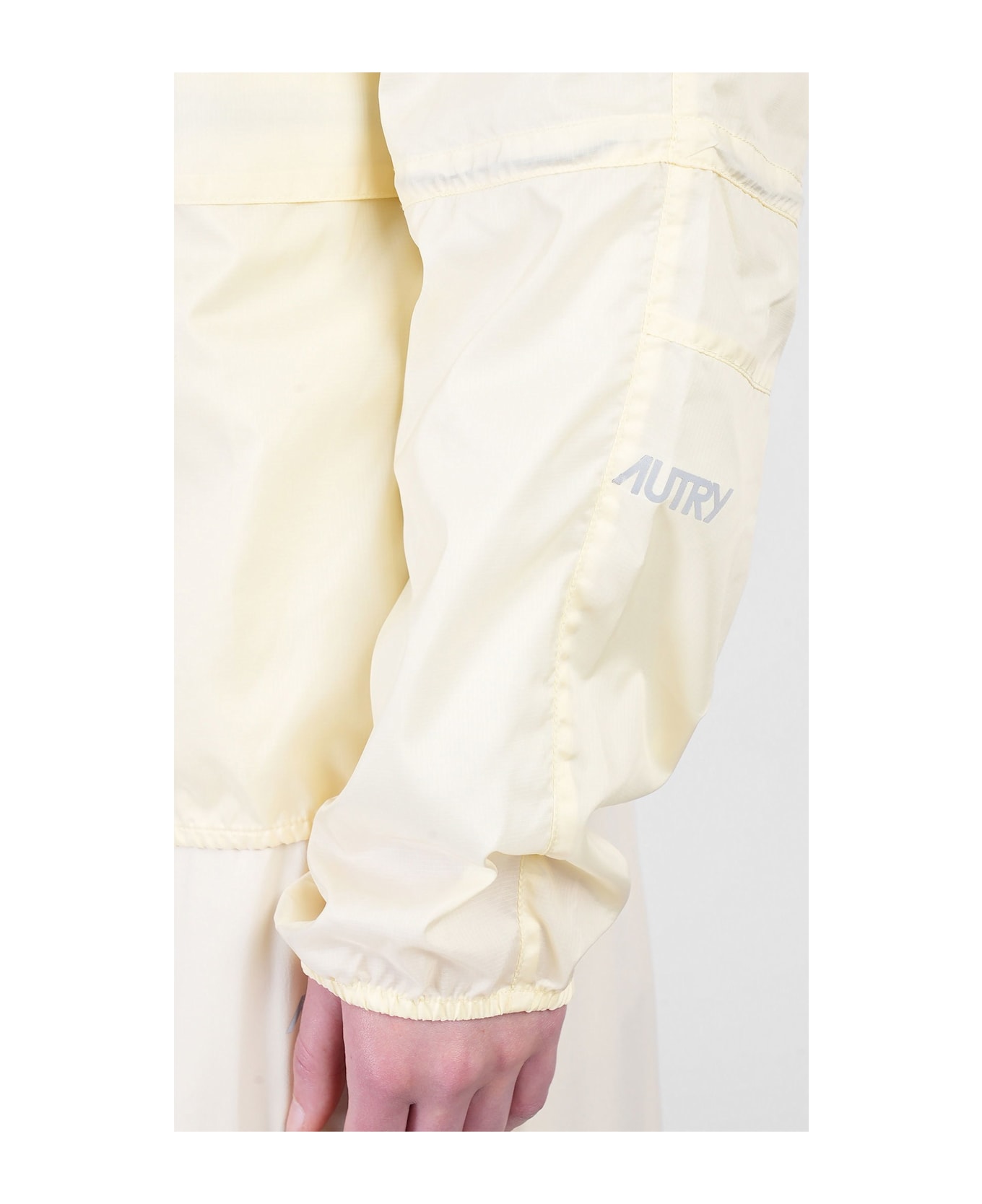 Autry Casual Jacket In Yellow Nylon - yellow