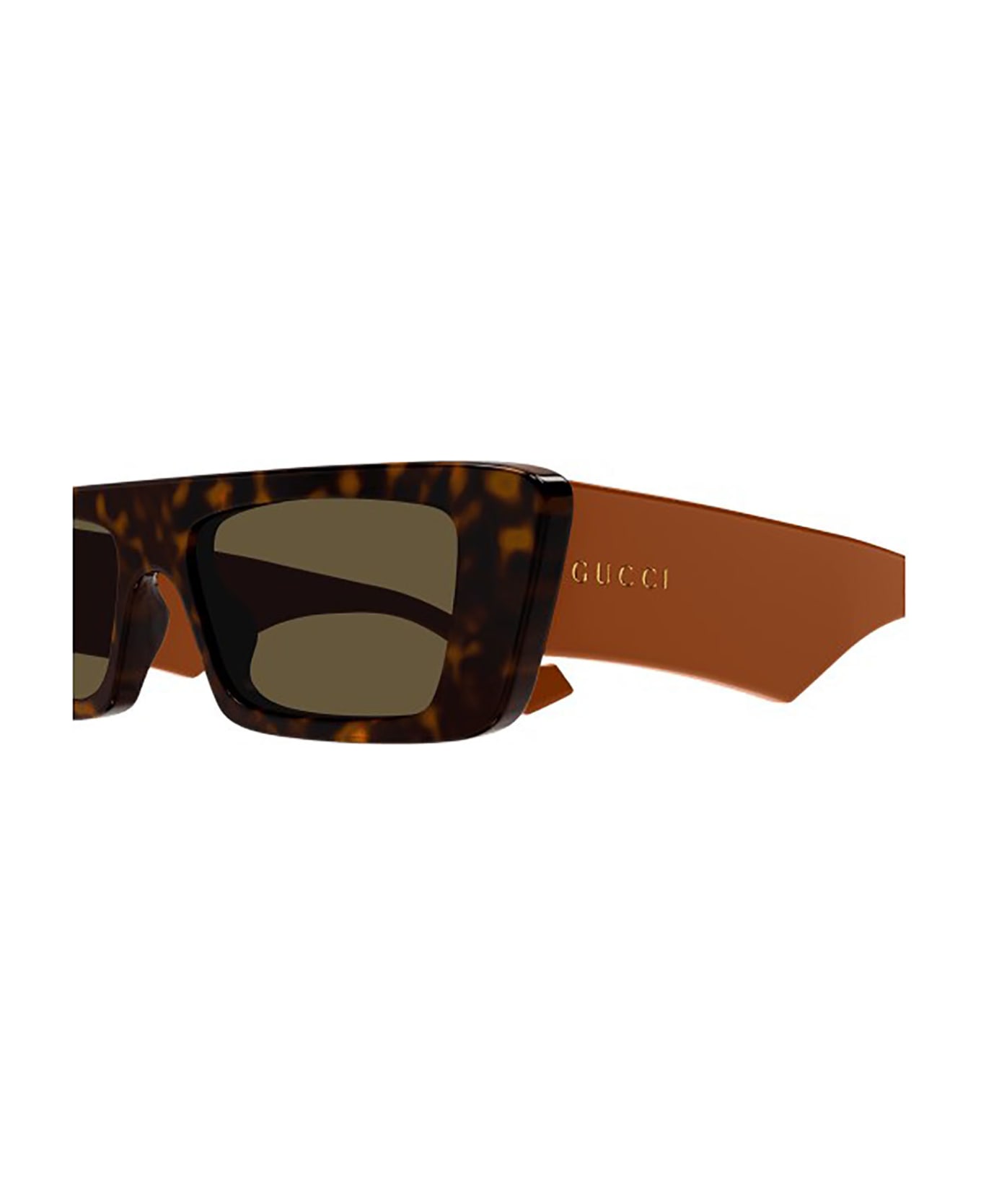 Gucci Eyewear GG1331S Sunglasses - Havana Orange Brown サングラス