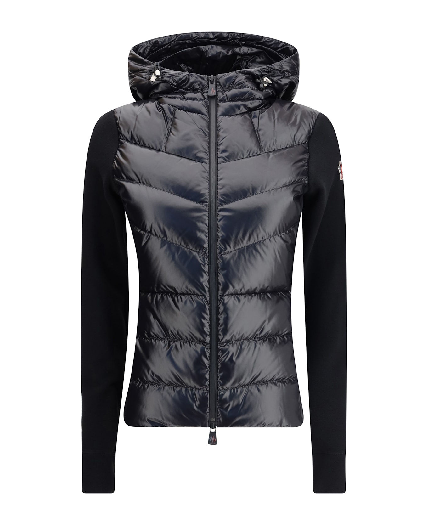Moncler Grenoble Jacket With Sleeves In Contrast