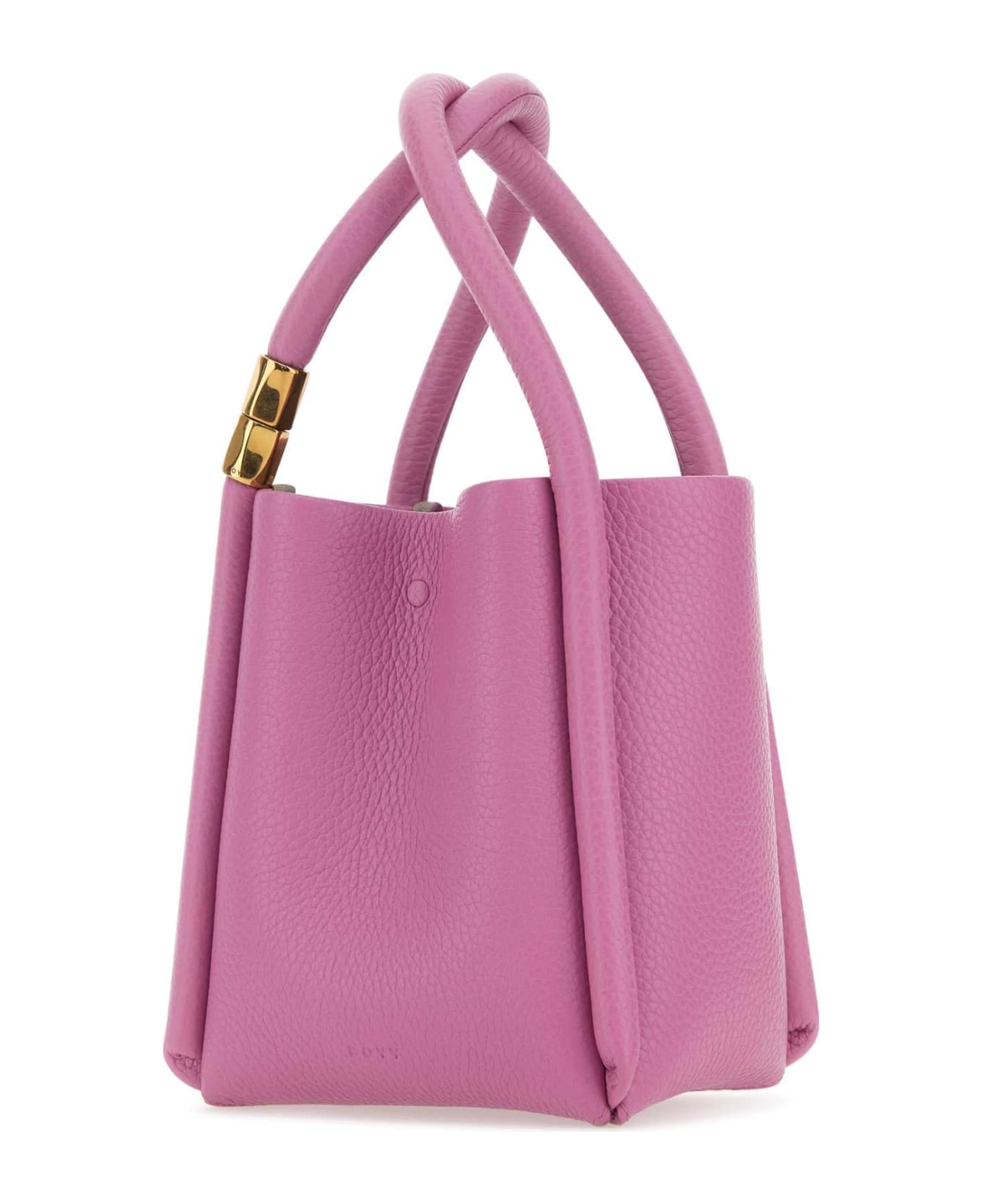 BOYY Dark Pink Leather Lotus 12 Handbag - PUTTY トートバッグ