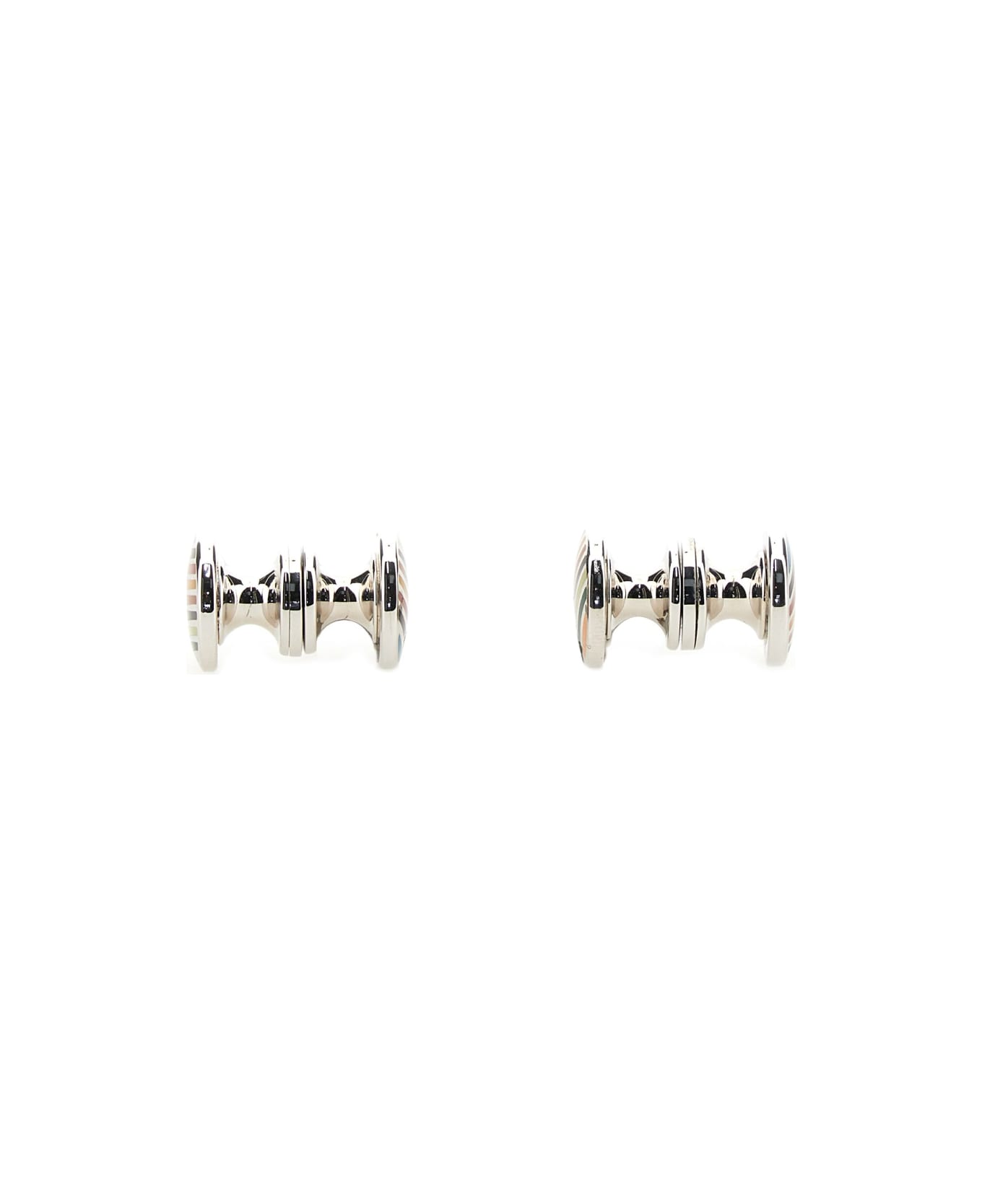 Paul Smith "signature Pop" Cufflinks - SILVER