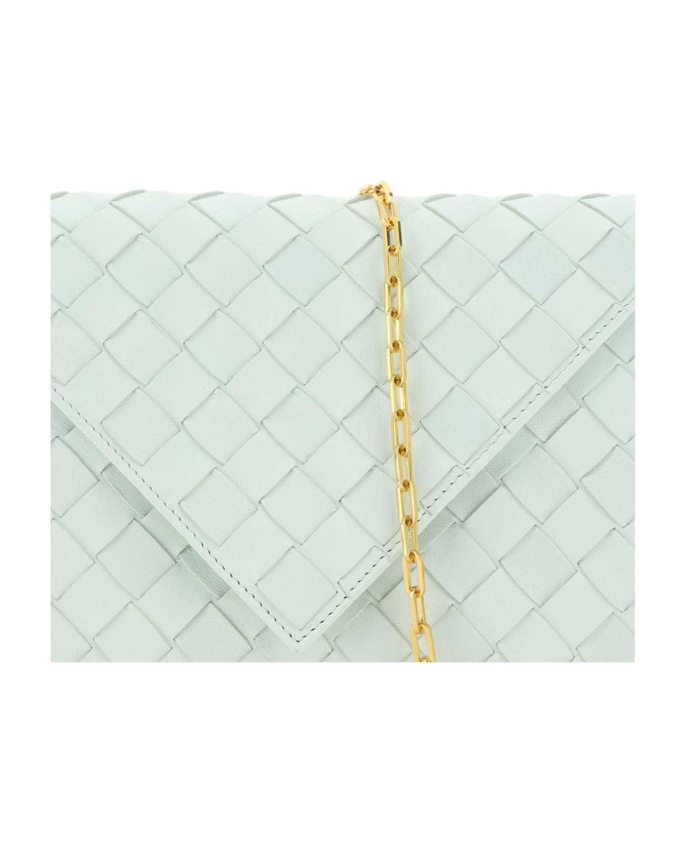 Bottega Veneta Envelope Origami Clutch - Green