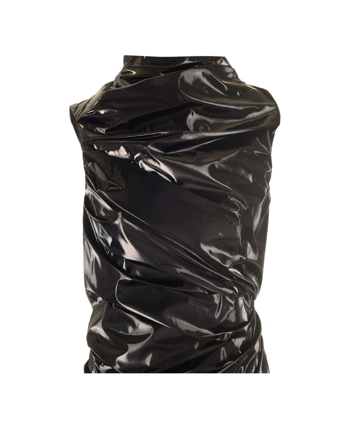 Alexander McQueen Dress With Ruching - Black