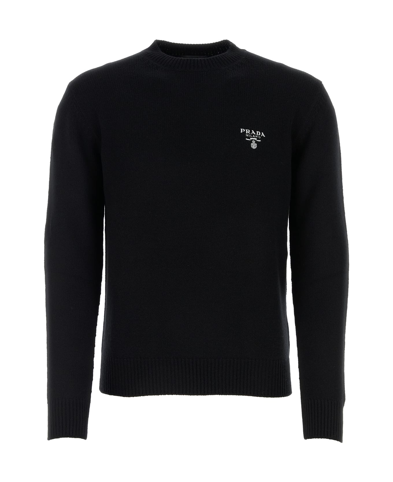 Prada Black Cashmere Sweater - NERO ニットウェア