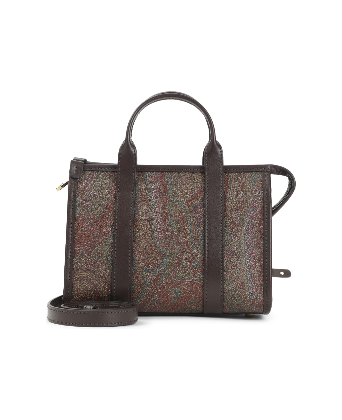 Etro Bauletto Xs Arnica Shoulder Bag - Marrone
