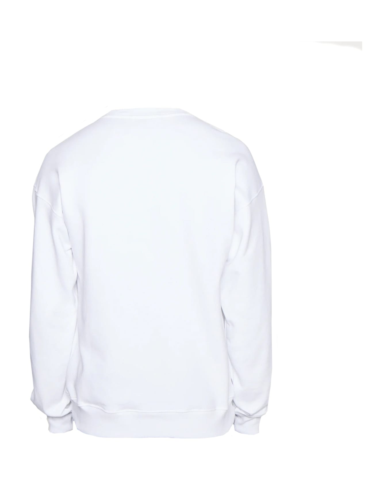 Moschino Couture Cotton Logo Sweatshirt - White