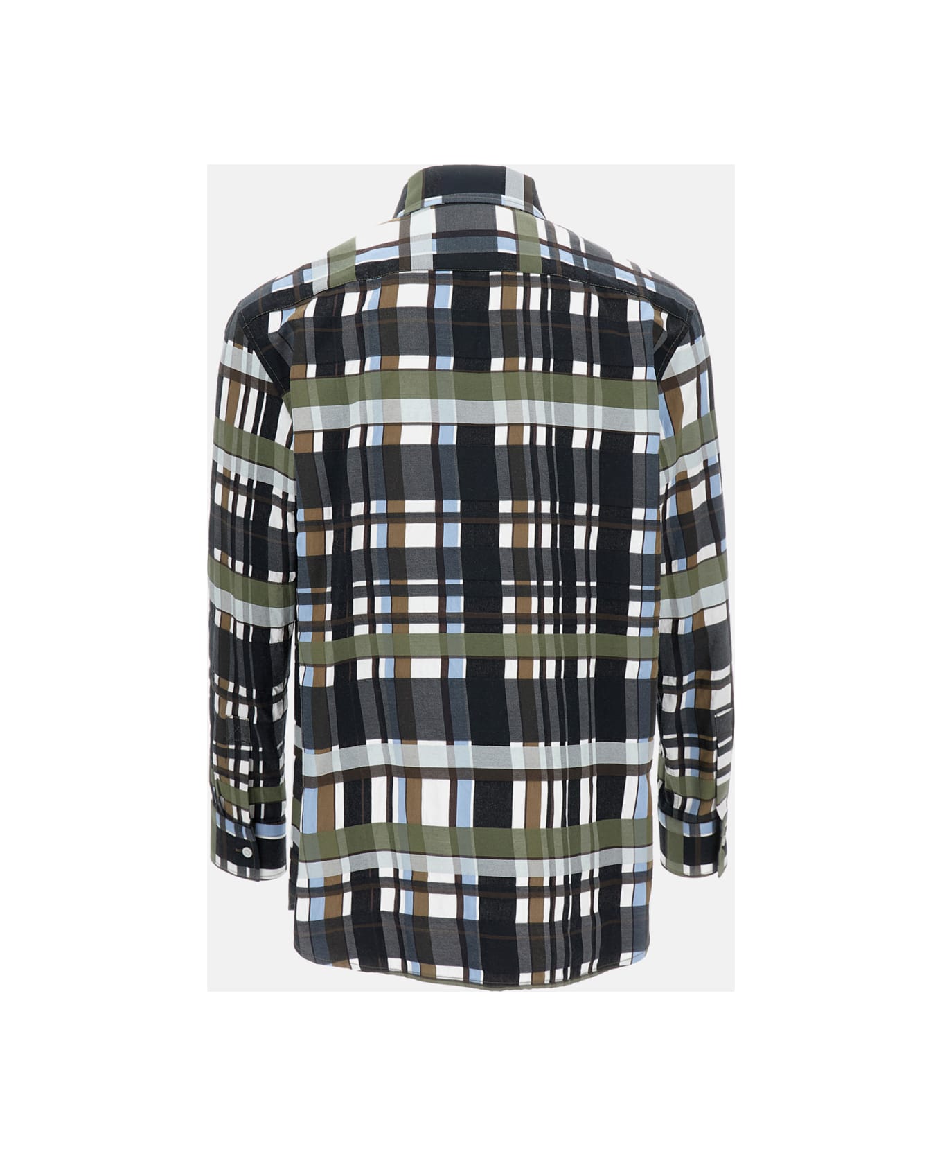 Bottega Veneta Cotton Check Shirt - MultiColour