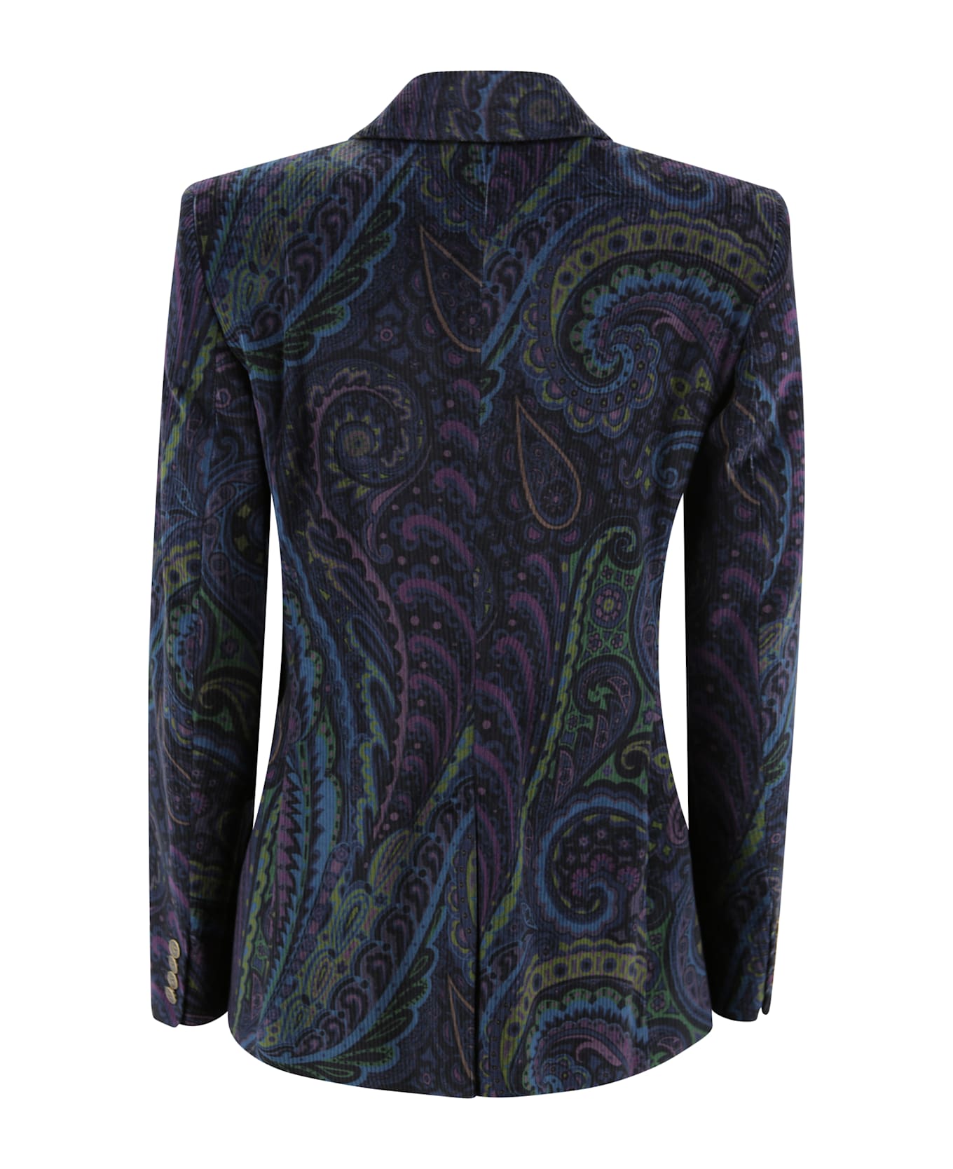 Etro Double-breasted Jacket - Blue