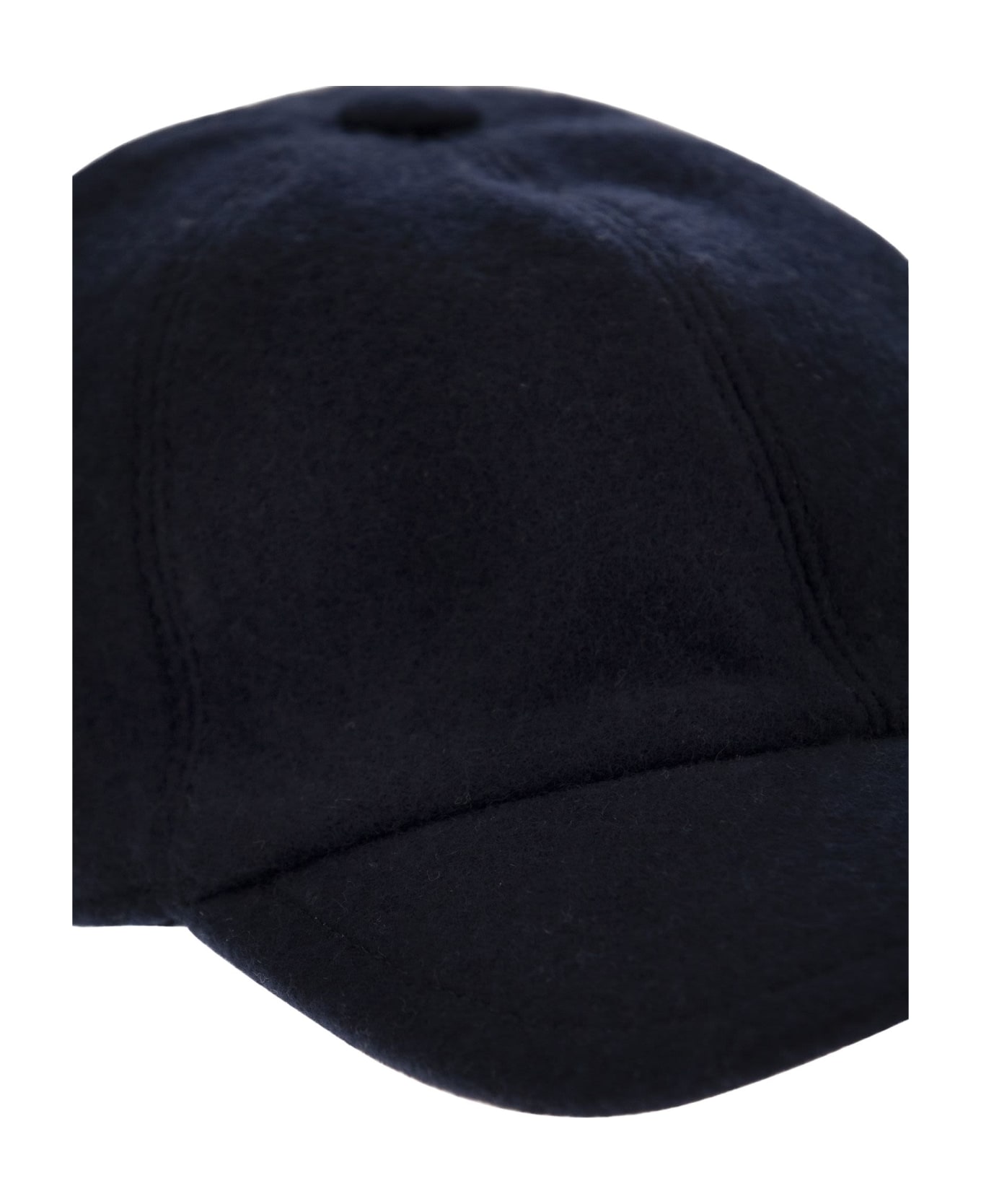 Fedeli Land - Cashmere Felt Hat - Blue