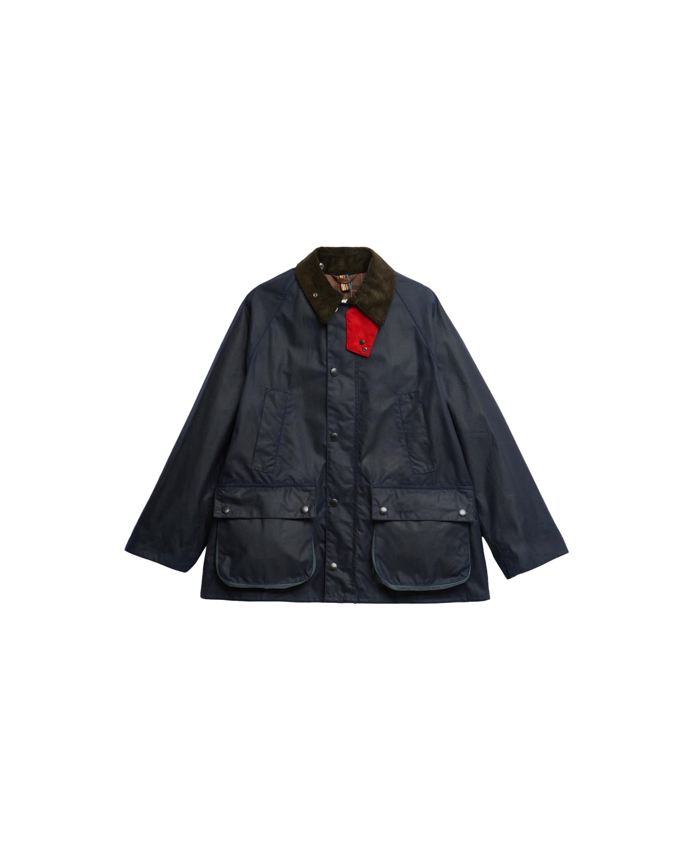 Paul Smith Waxed Cotton Jacket - BLUE