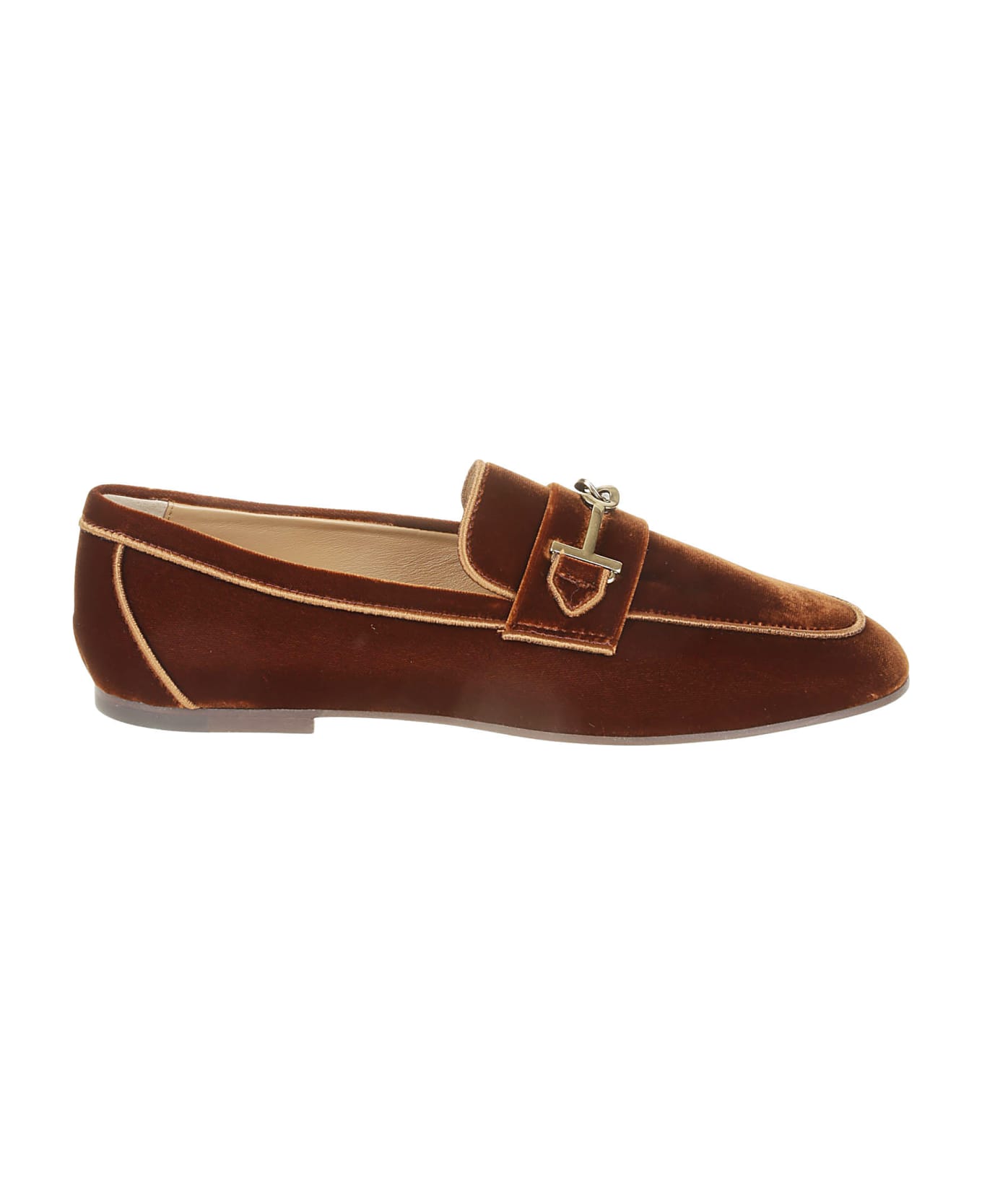 Tod's Logo Detail Loafers - Ruggine