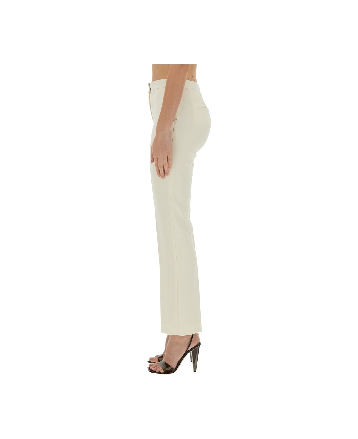 Theory Slim Fit Pants - IVORY