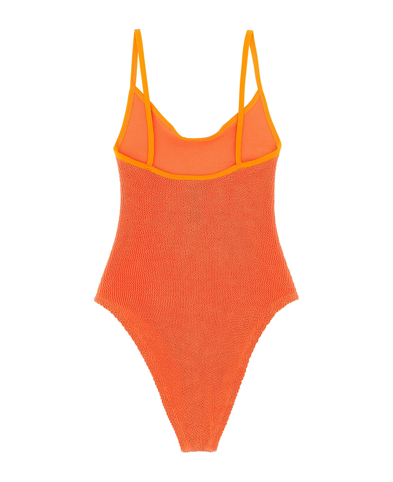 Hunza G 
pamela Swim
 One-piece Swimsuit - Orange