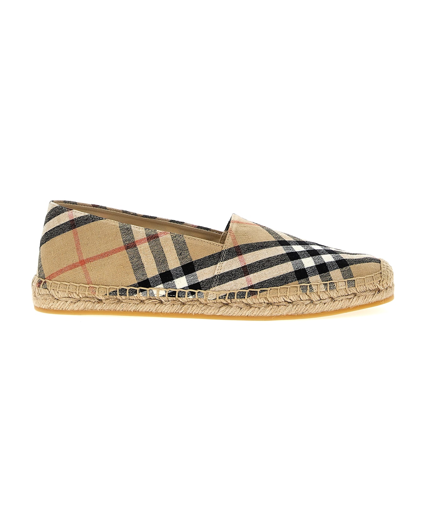 Burberry 'mews Check ' Espadrilles - Beige