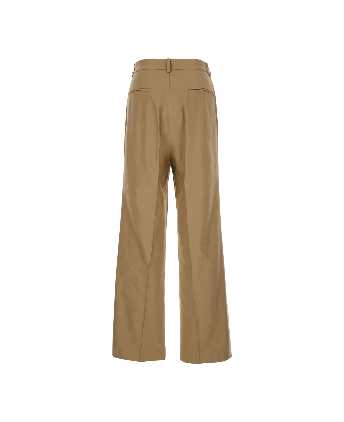 Bluemarble Gros Grain Tape Suit Pants - Beige