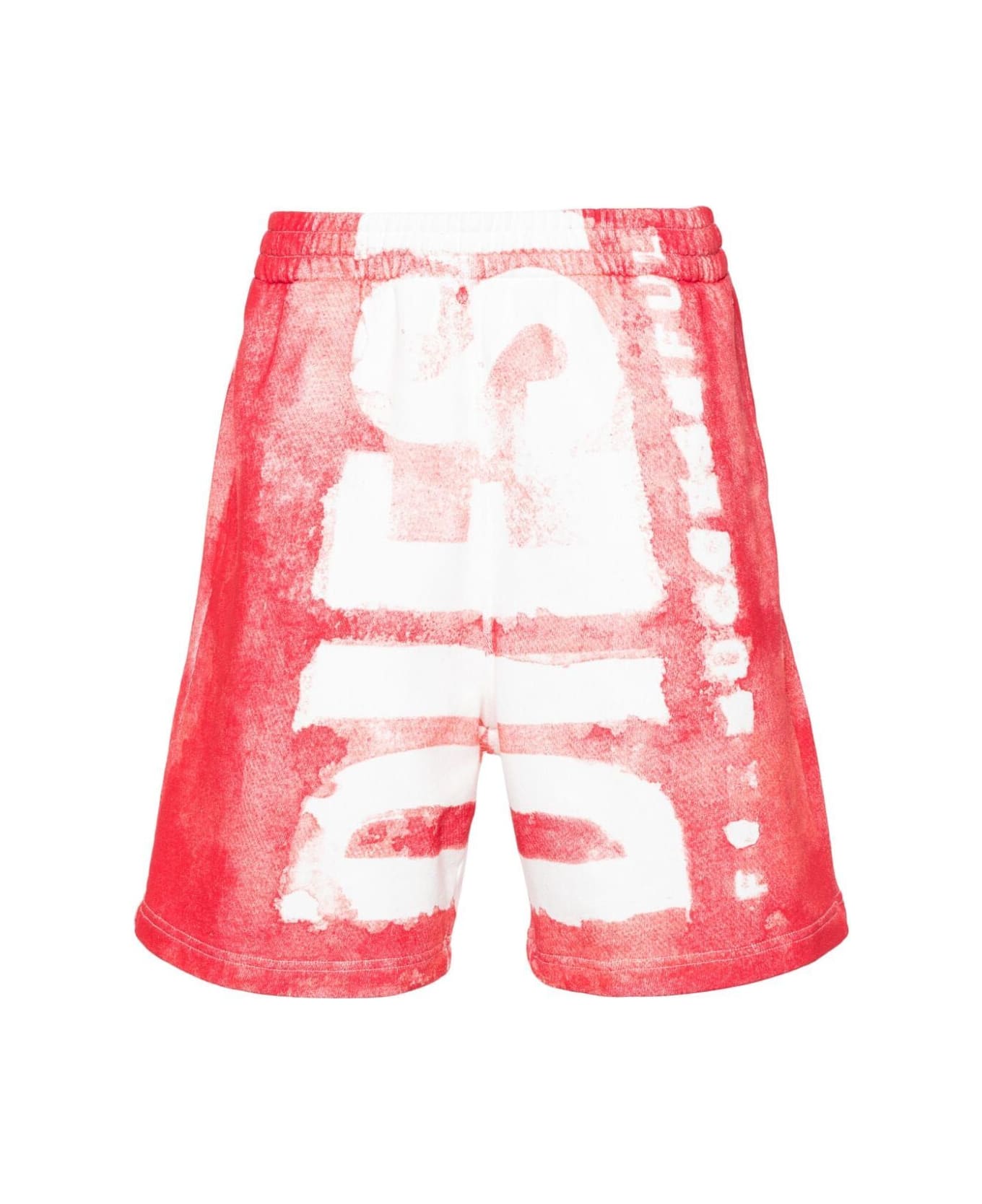 Diesel Bisc Shorts - Aa Red Multi ショートパンツ
