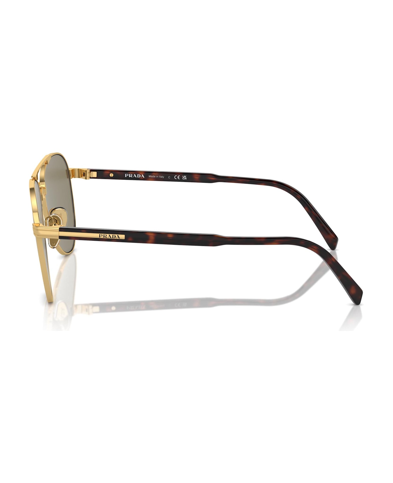 Prada Eyewear Sunglasses - Oro/Marrone