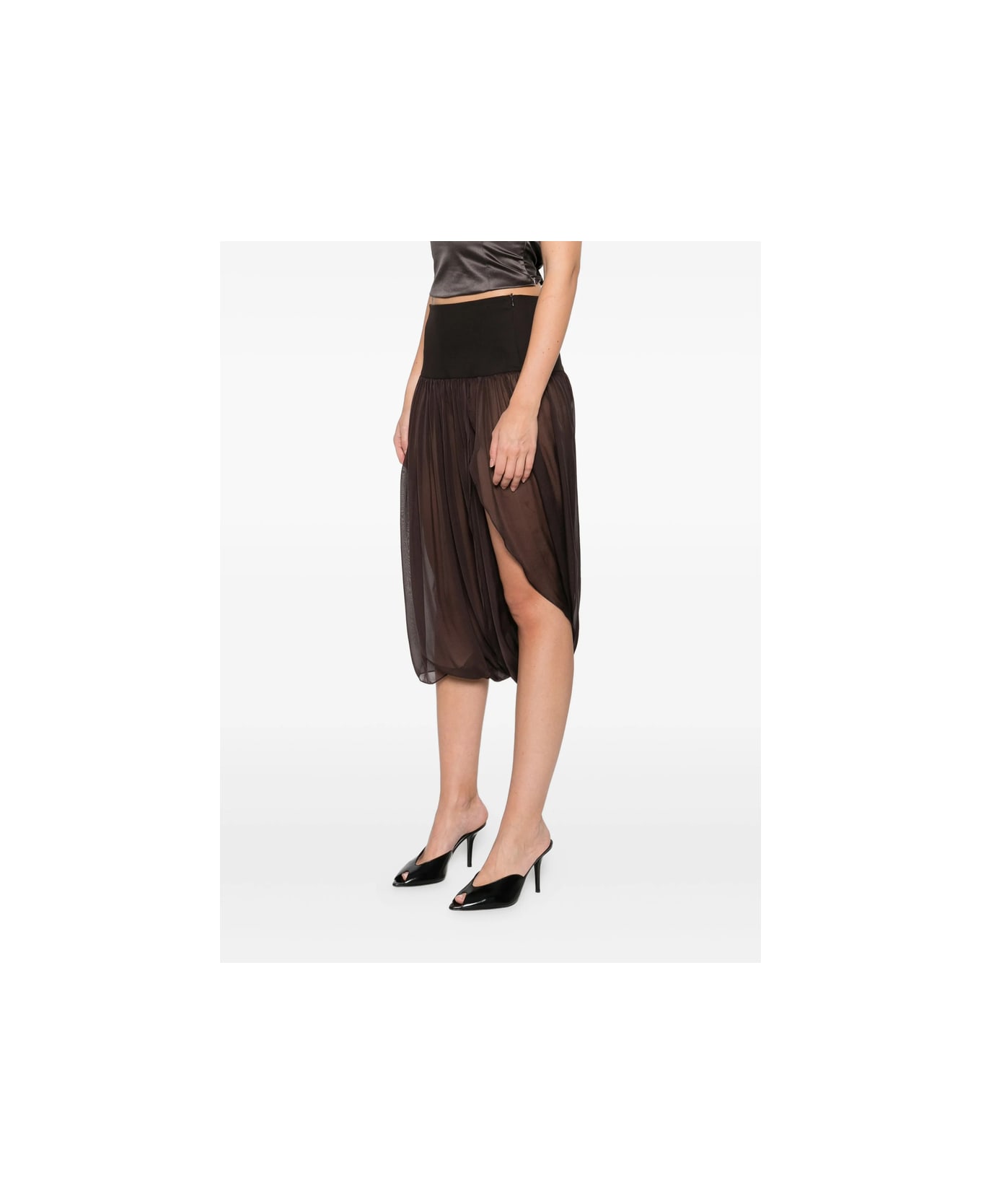 Paloma Wool Skirt - BROWN