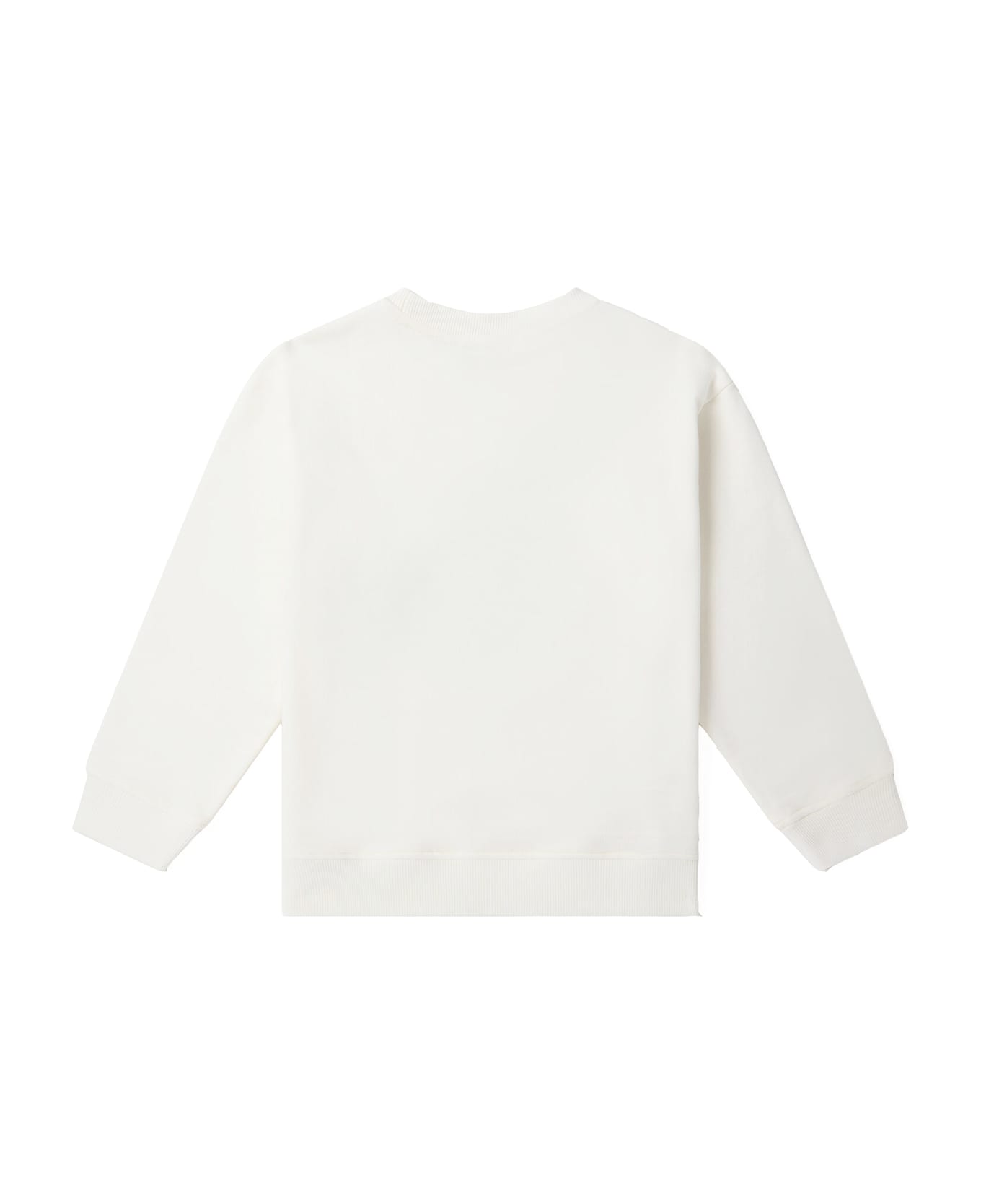 Stella McCartney Kids White Sweatshirt For Boy With Logo - White