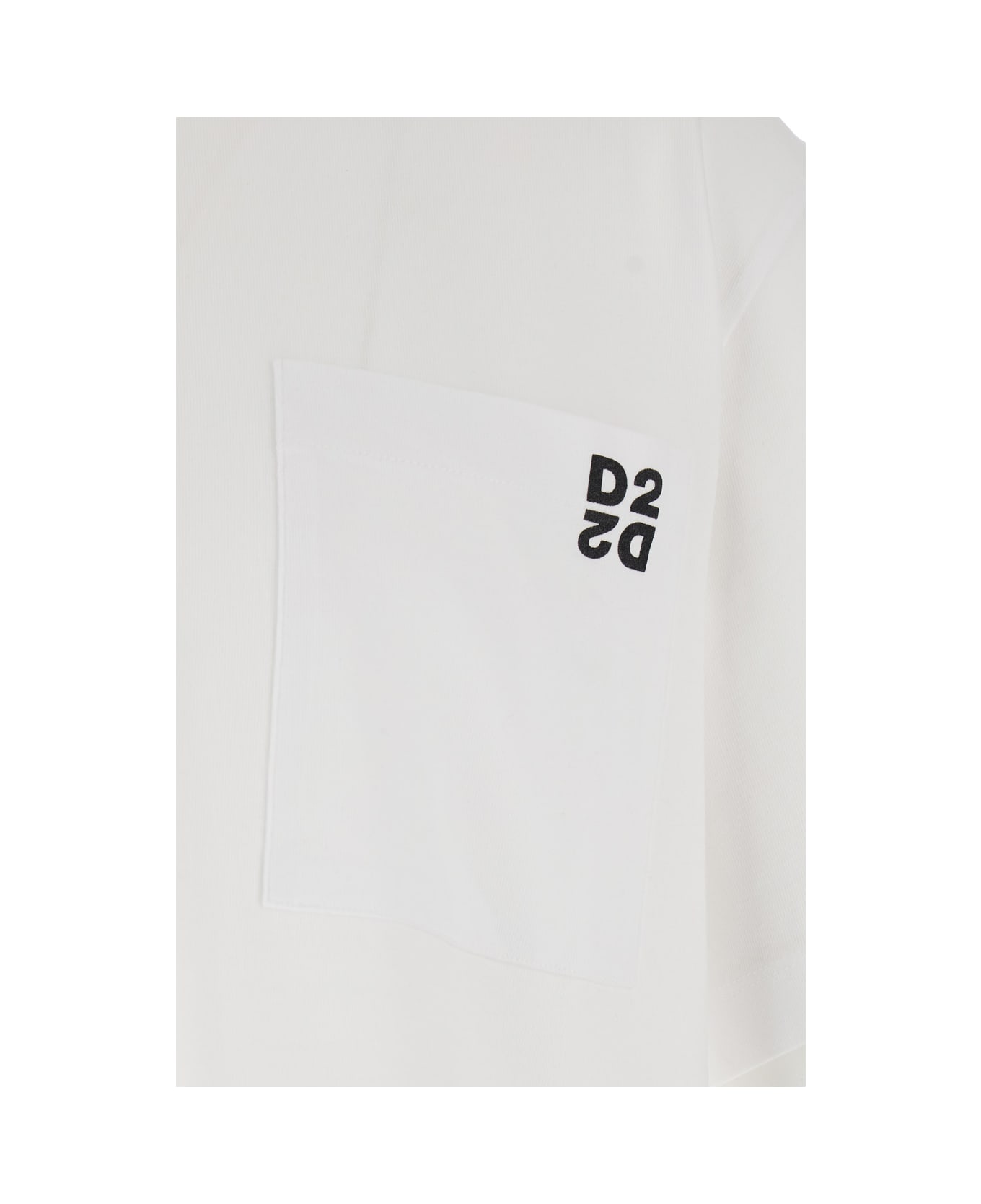 Dsquared2 Bi Pack Tee Reg Fit - White/black