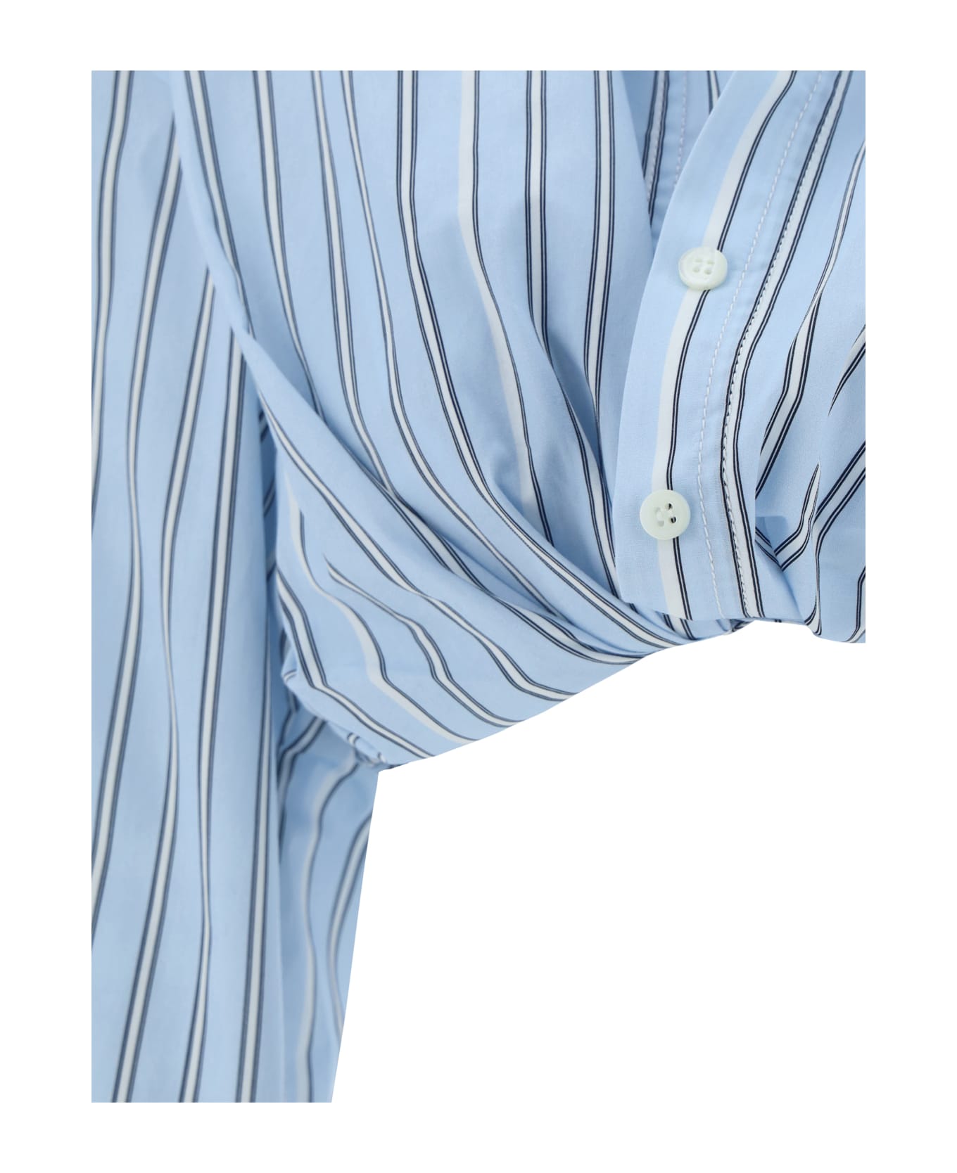 Jacquemus La Chemise Bahia Shirt - Print Blue Stripe